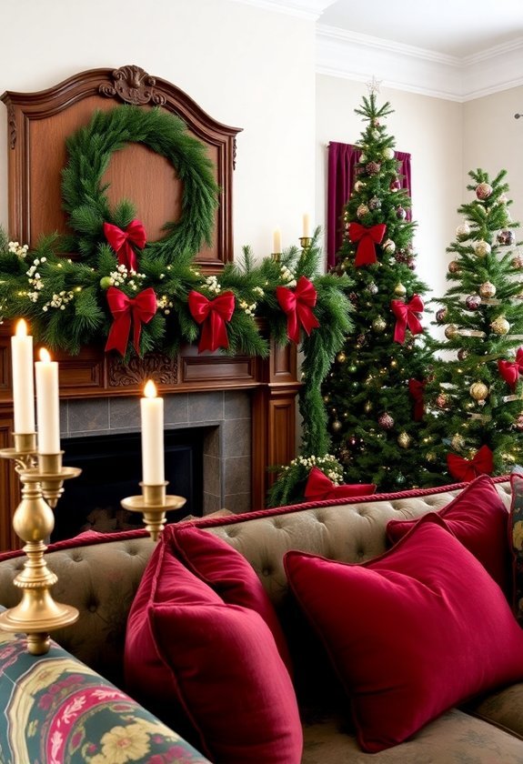 classic festive home accents