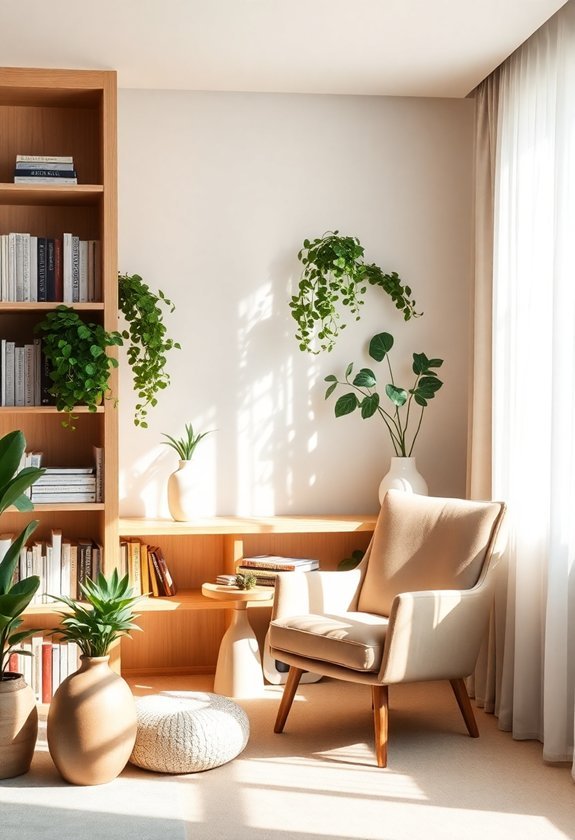 enhance indoor greenery aesthetics