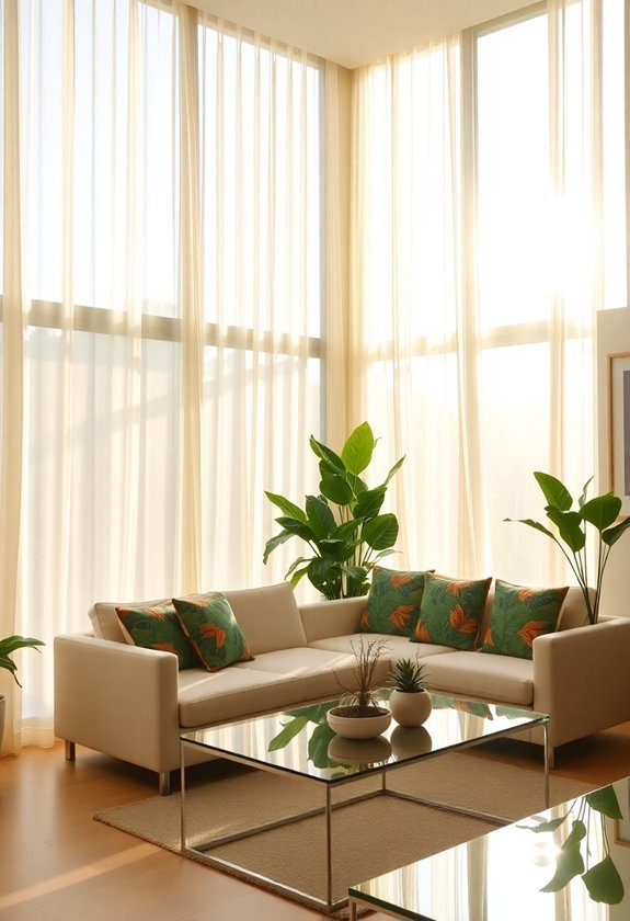 enhance sunlight exposure indoors