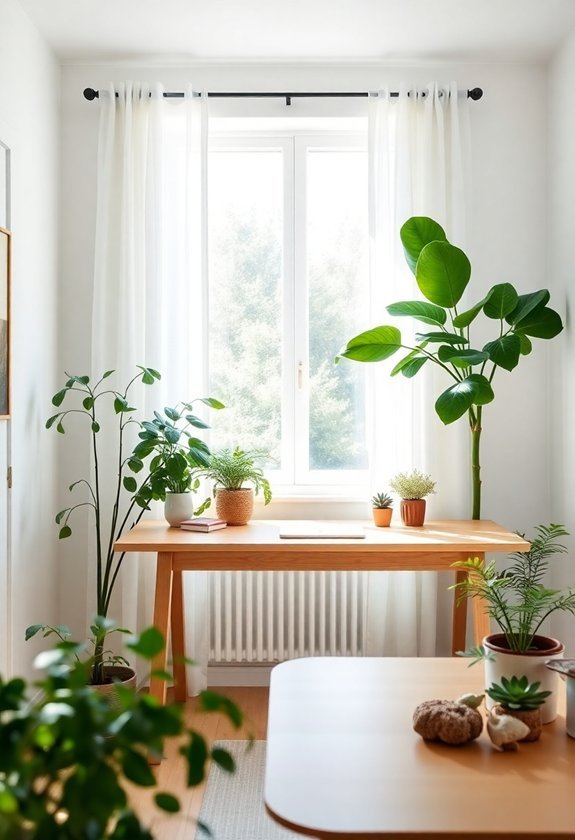 incorporate nature into spaces