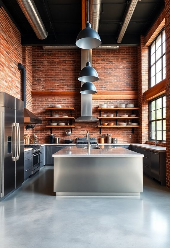 modern industrial kitchen equipment