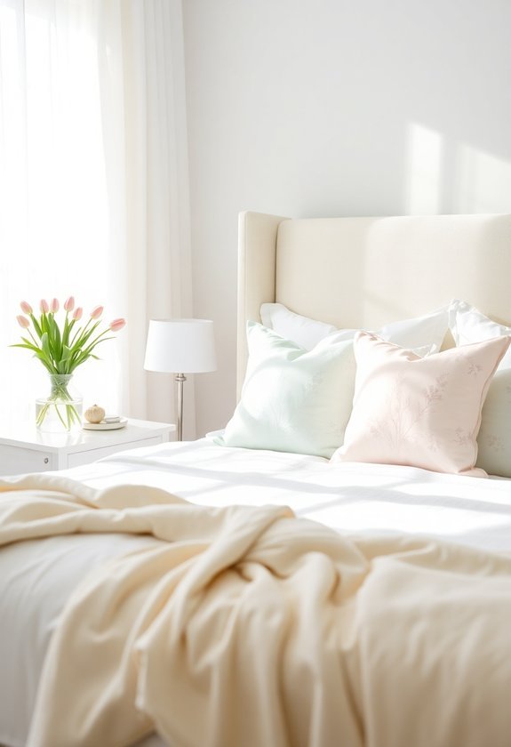 refresh bedding and linens