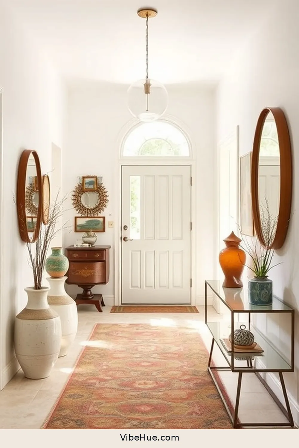 Personalize With Vintage Accessories for 15 Essential Elements for Year-Round Mid-Century Modern Style Entryway