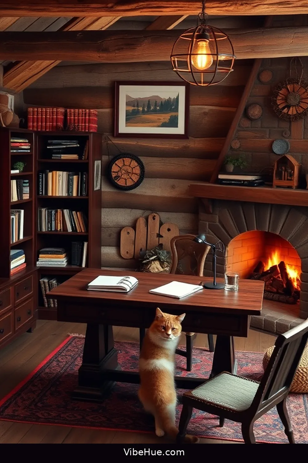 15 Essential Tips for a Rustic Style Year-Round Home Office 14 Balance Open Space With Intimate Corners for 15 Essential Tips for a Rustic Style Year-Round Home Office