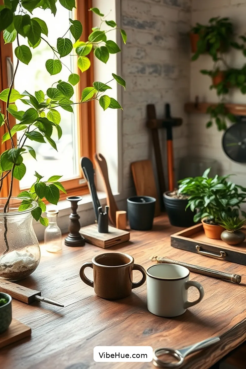 15 Essential Tips for a Rustic Style Year-Round Home Office 13 Design an Inspiring Work Surface for 15 Essential Tips for a Rustic Style Year-Round Home Office