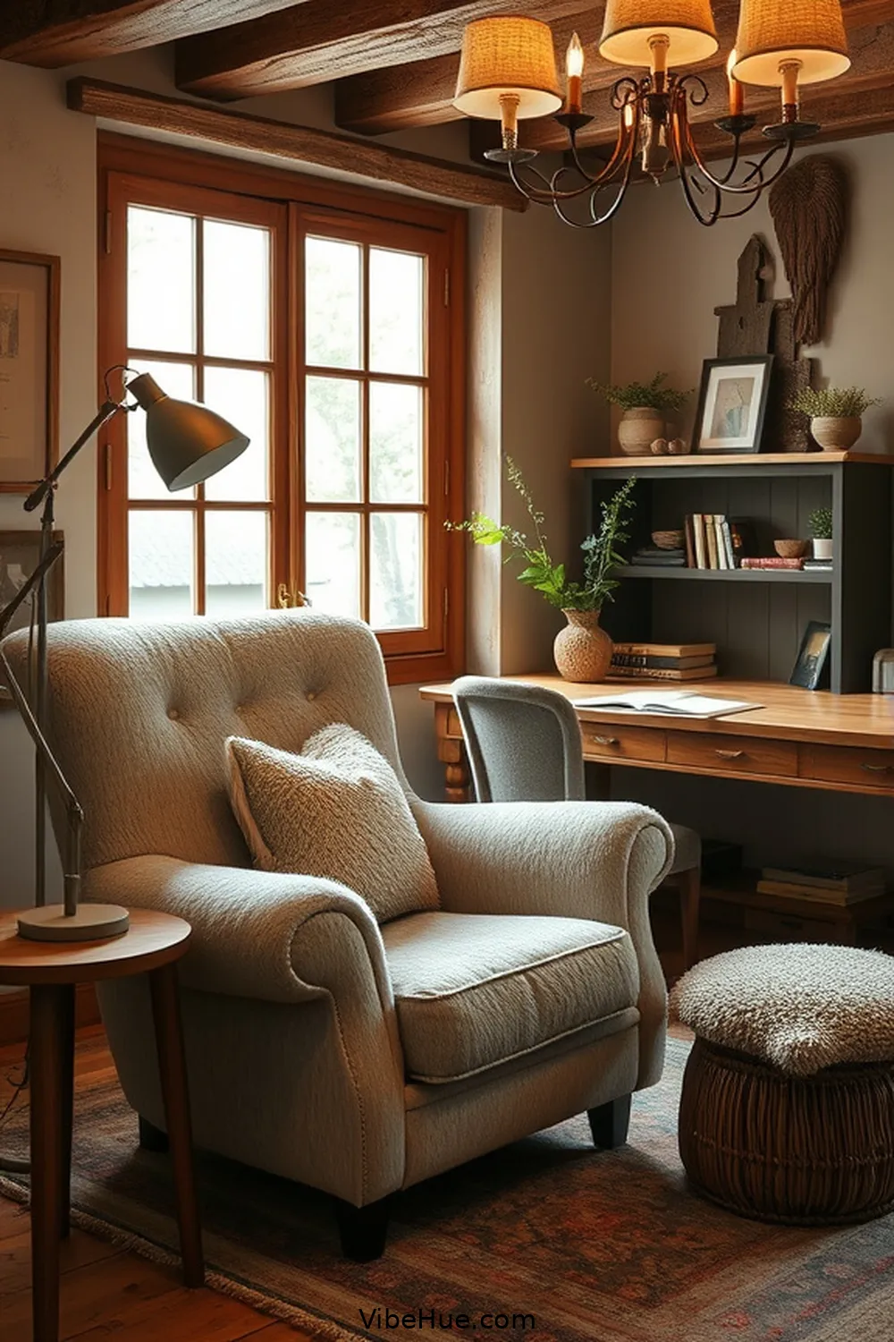 15 Essential Tips for a Rustic Style Year-Round Home Office 8 Include Comfortable Seating for 15 Essential Tips for a Rustic Style Year-Round Home Office
