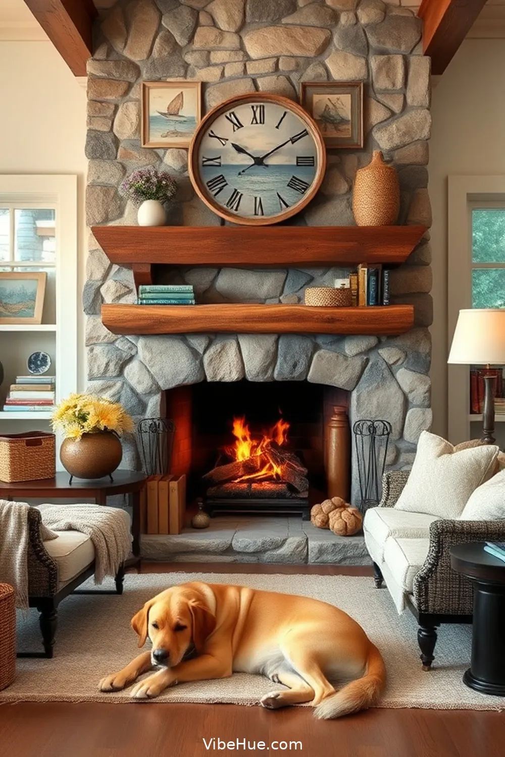 15 Essentials for a Winter Library in Coastal Style 8 Fireplaces: The Heart of Winter Warmth for 15 Essentials for a Winter Library in Coastal Style