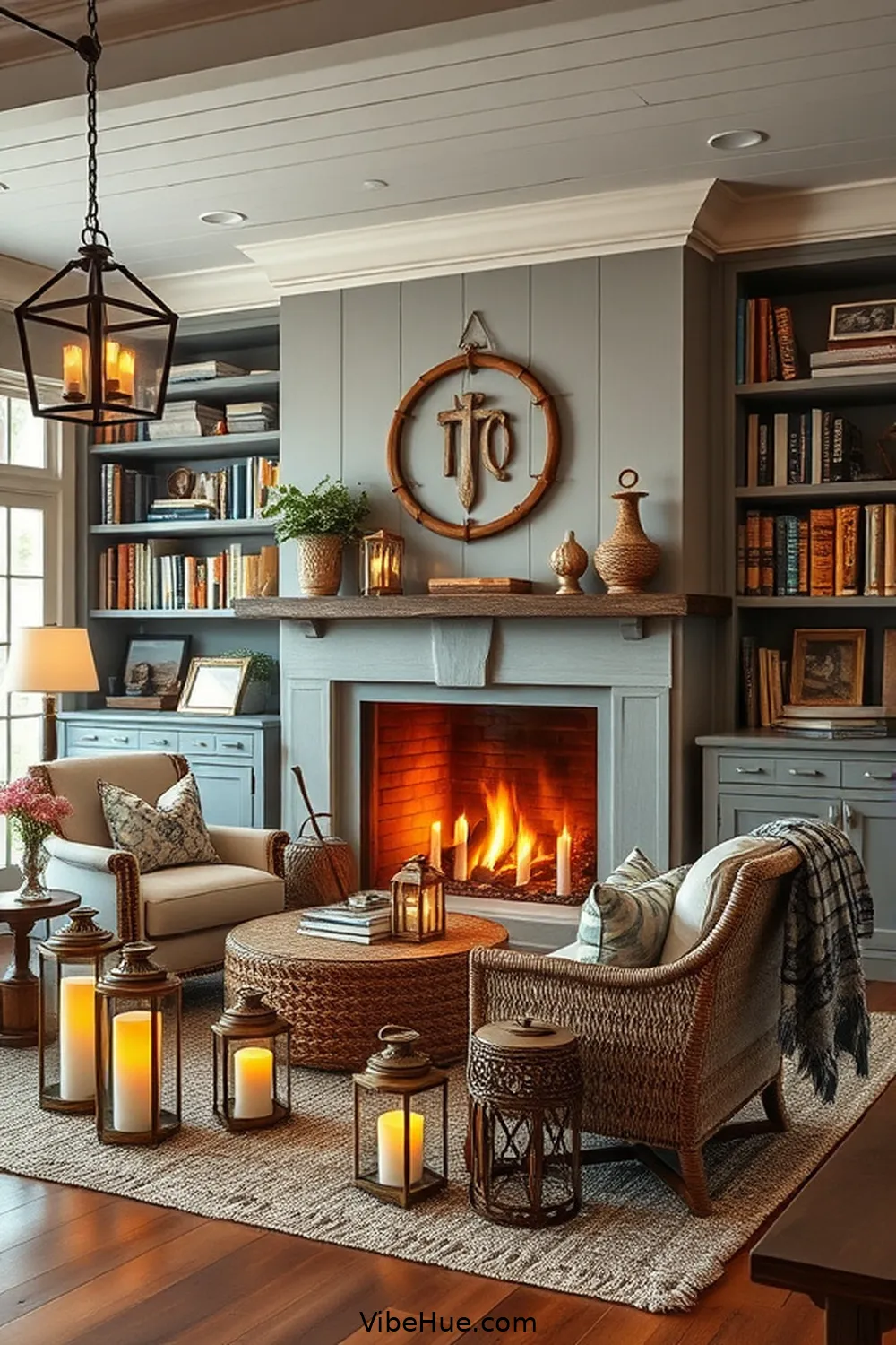 15 Essentials for a Winter Library in Coastal Style 3 Warm Lighting: Create a Welcoming Atmosphere for 15 Essentials for a Winter Library in Coastal Style