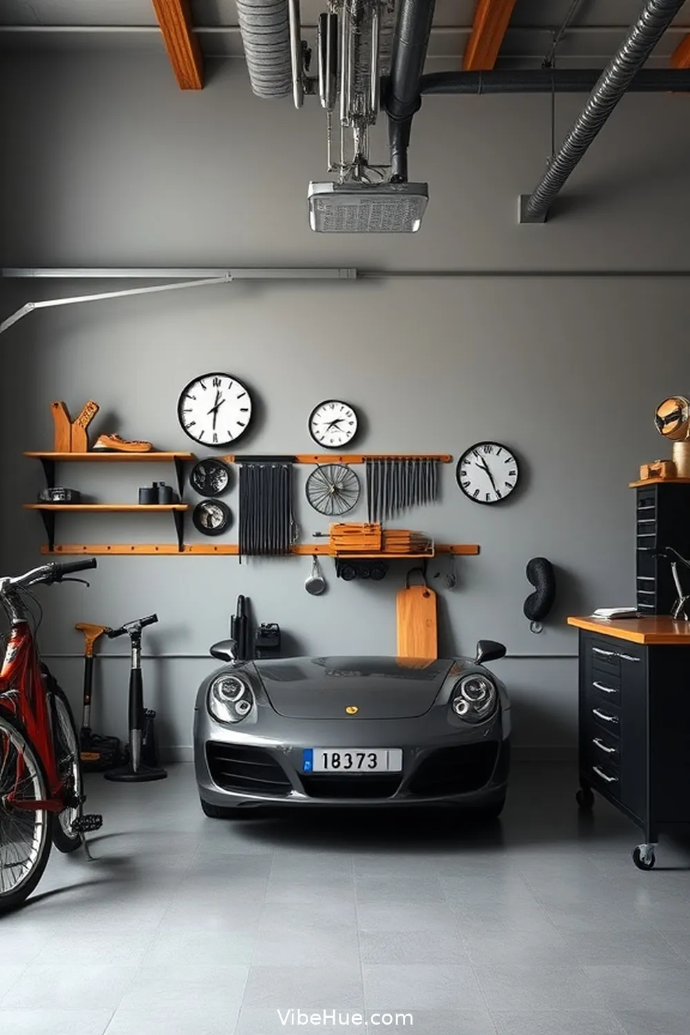 15 Must-Have Features for a Year-Round Industrial Style Garage 11 Minimalist Color Palette for 15 Must-Have Features for a Year-Round Industrial Style Garage