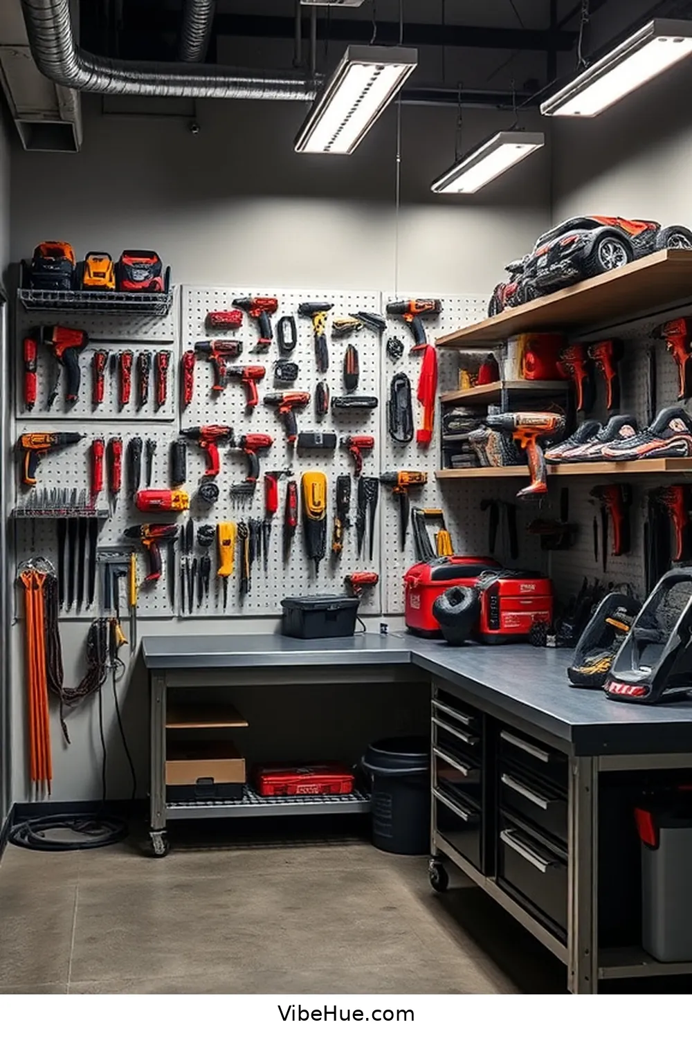 15 Must-Have Features for a Year-Round Industrial Style Garage 15 Tool Organization Systems for 15 Must-Have Features for a Year-Round Industrial Style Garage