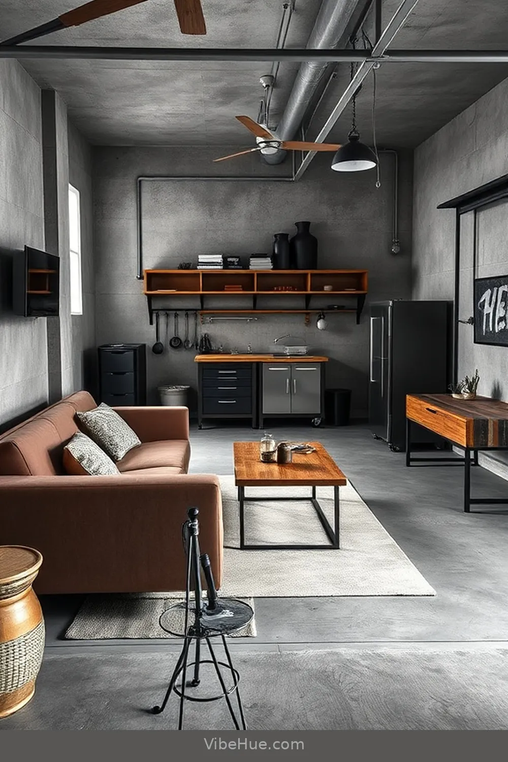 15 Must-Have Features for a Year-Round Industrial Style Garage 16 Versatile Furniture Solutions for 15 Must-Have Features for a Year-Round Industrial Style Garage