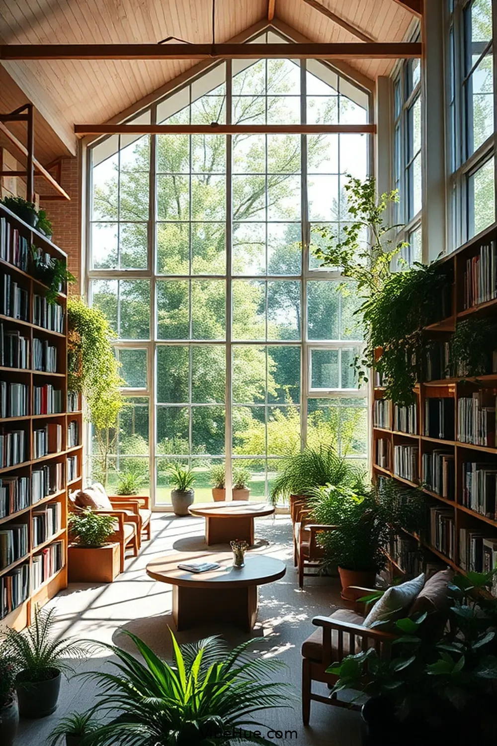 15 Tips for Creating a Summer Library in Scandinavian Style 7 Create Ample Natural Lighting for 15 Tips for Creating a Summer Library in Scandinavian Style