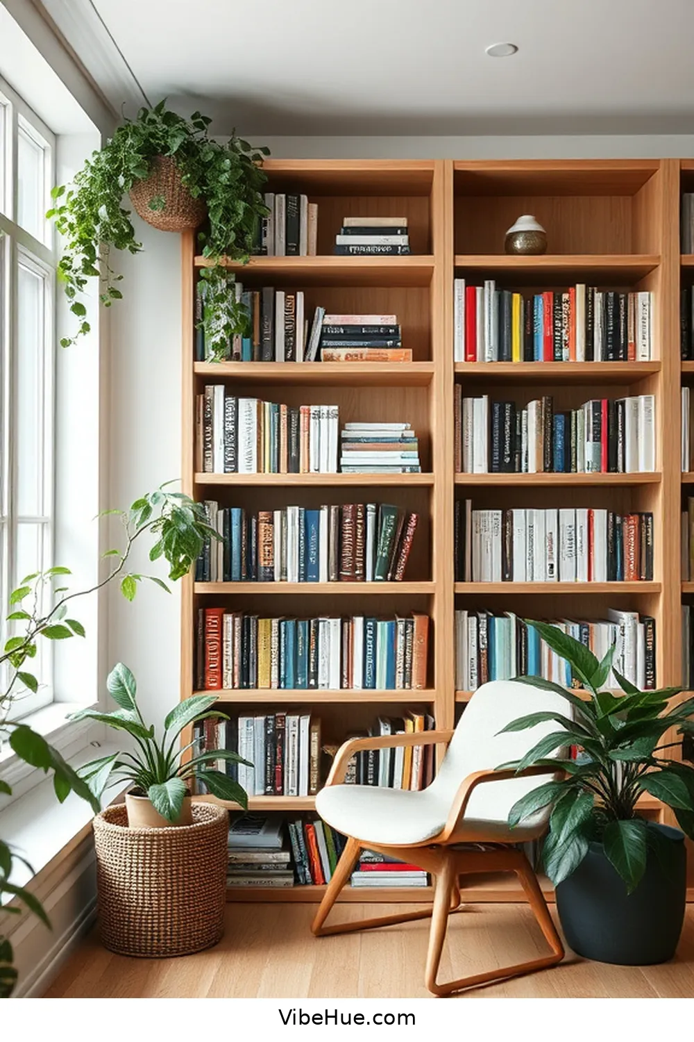 15 Tips for Creating a Summer Library in Scandinavian Style 16 Keep the Space Organized and Clutter-Free for 15 Tips for Creating a Summer Library in Scandinavian Style