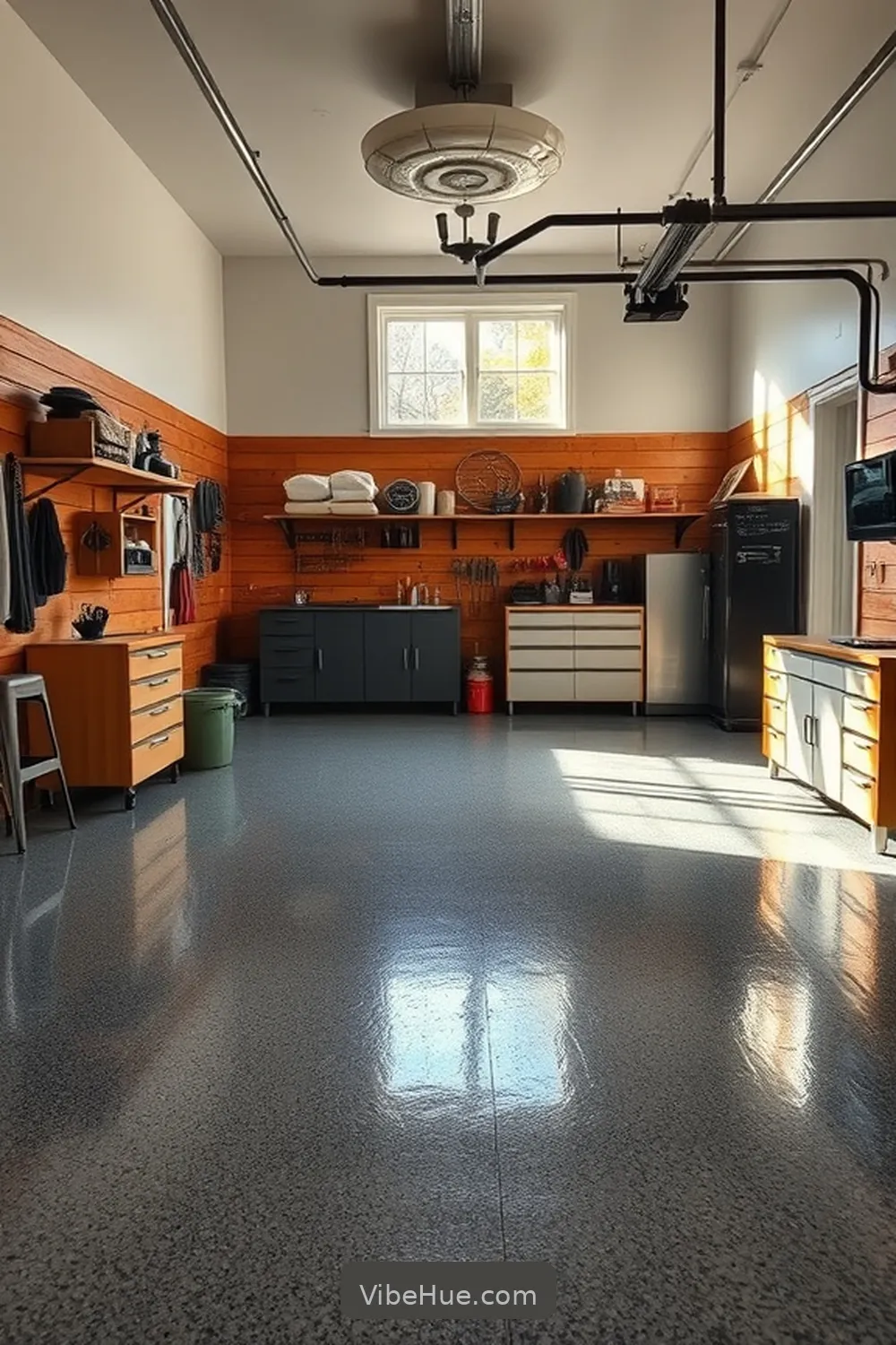 15 Tips for a Contemporary Garage Makeover This Fall 8 Add Durable Flooring Options for 15 Tips for a Contemporary Garage Makeover This Fall