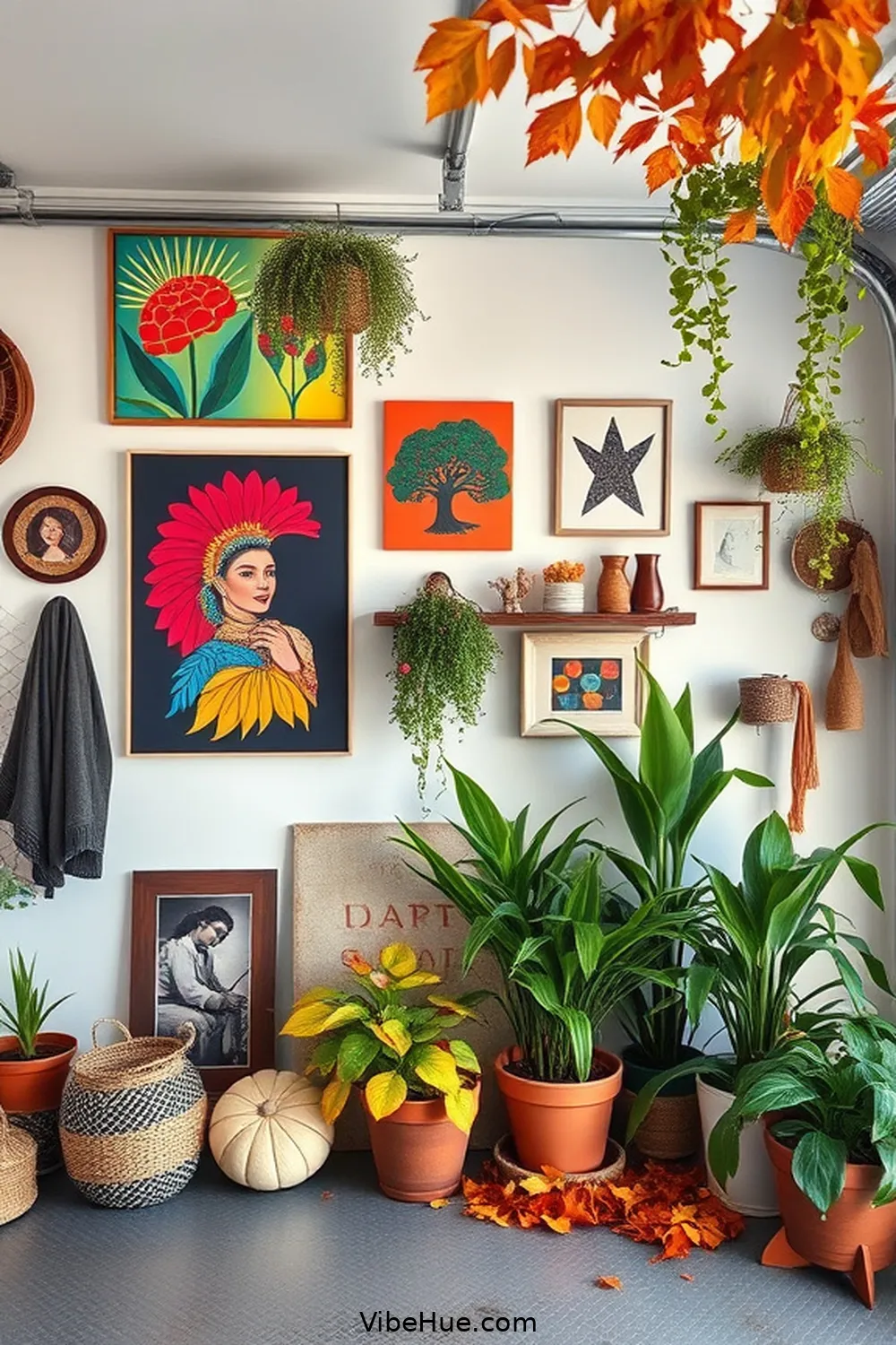 15 Tips for a Contemporary Garage Makeover This Fall 10 Personalize With Artwork and Decor for 15 Tips for a Contemporary Garage Makeover This Fall
