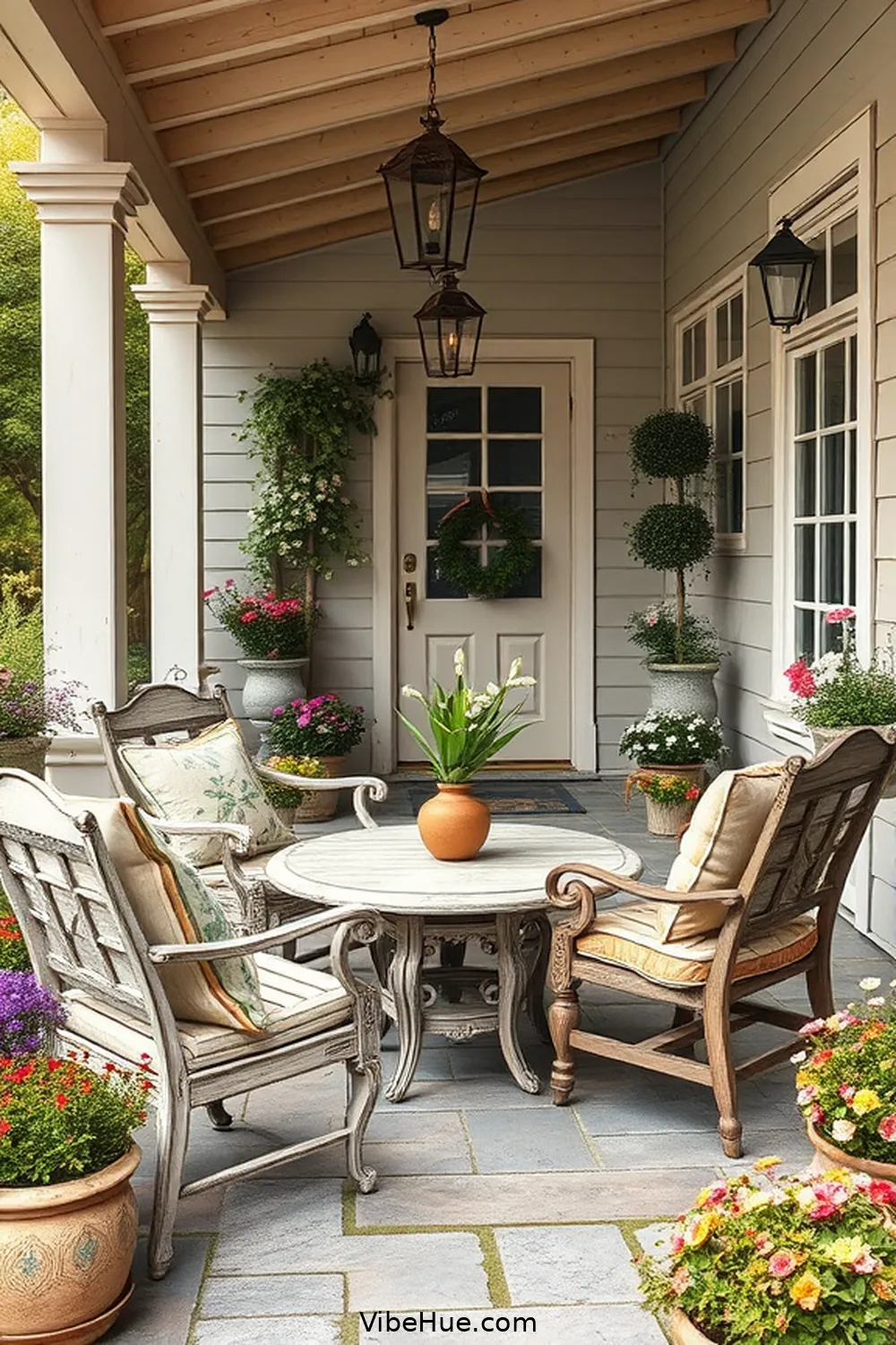 15 Ways to Create a Rustic Style Spring Outdoor Patio 4 Add Vintage Accents for 15 Ways to Create a Rustic Style Spring Outdoor Patio