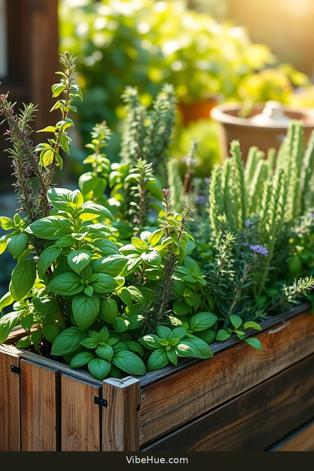 15 Ways to Create a Rustic Style Spring Outdoor Patio 6 Plant a Herb Garden for 15 Ways to Create a Rustic Style Spring Outdoor Patio