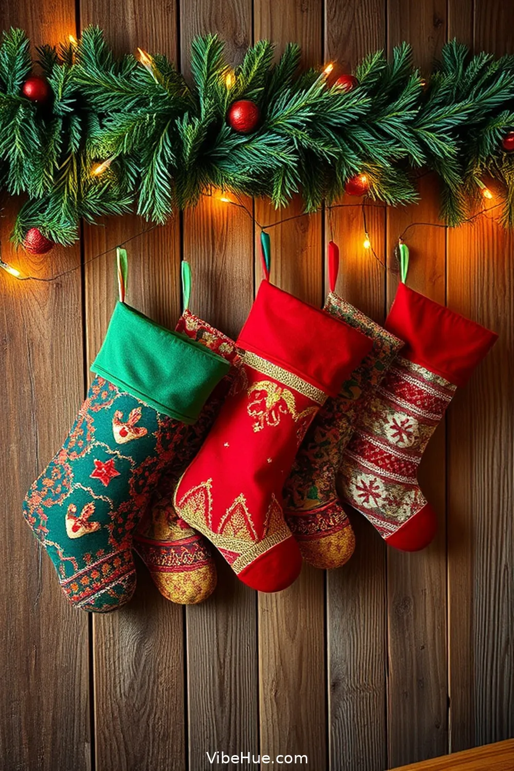 15 Ways to Create a Traditional Holiday Garage Style 9 Hang Stockings on a Wall or Shelving for 15 Ways to Create a Traditional Holiday Garage Style