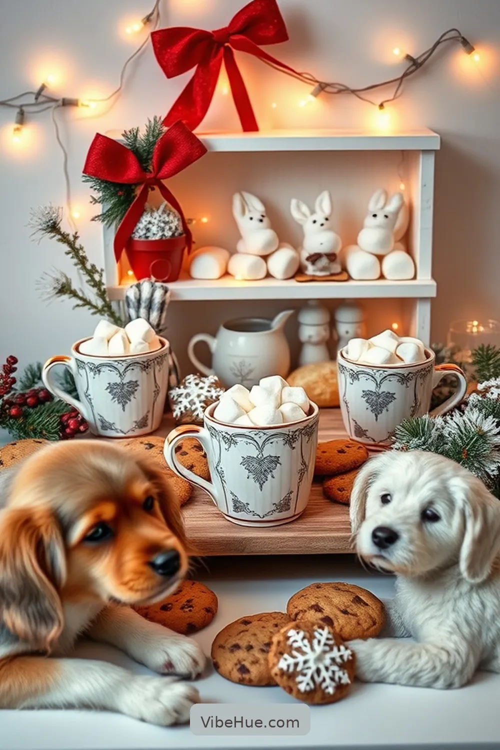 15 Ways to Create a Traditional Holiday Garage Style 3 Set Up a Holiday Hot Cocoa Bar for 15 Ways to Create a Traditional Holiday Garage Style