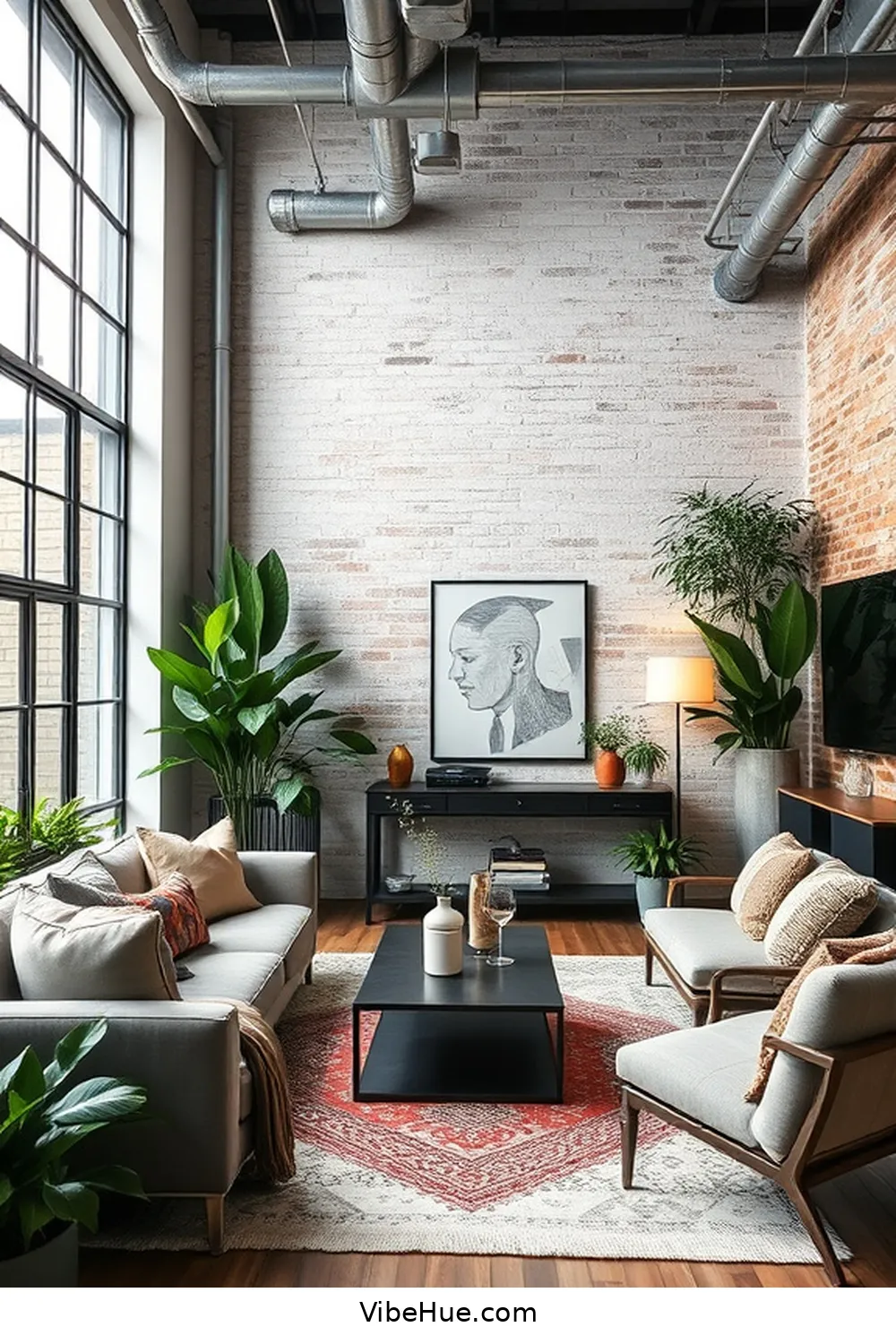 15 Ways to Style Your Spring Living Room With Industrial Style 3 Incorporate Metal Accents for 15 Ways to Style Your Spring Living Room With Industrial Style