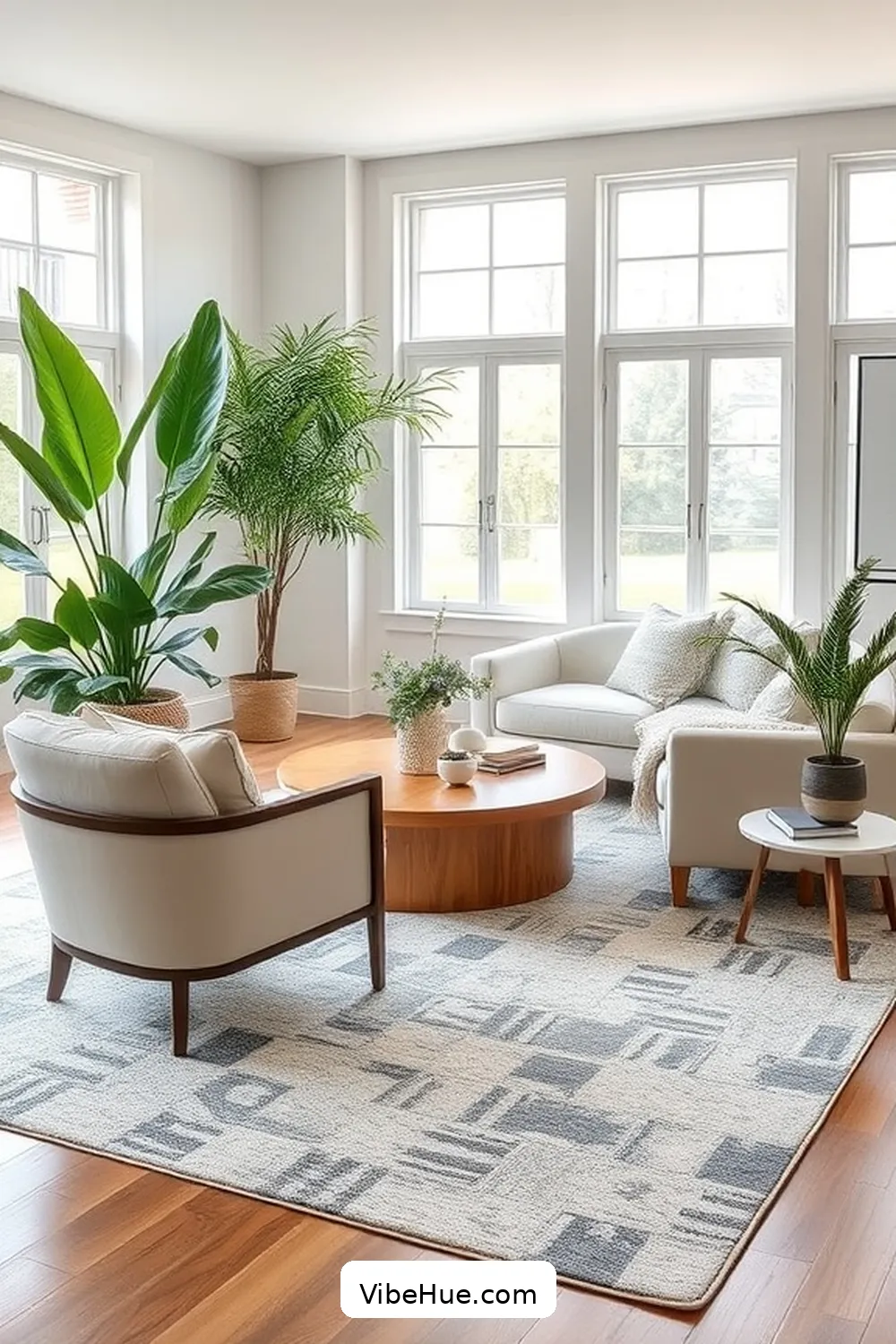 15 Ways to Style Your Spring Living Room With Industrial Style 15 Integrate Industrial-Style Rugs for 15 Ways to Style Your Spring Living Room With Industrial Style