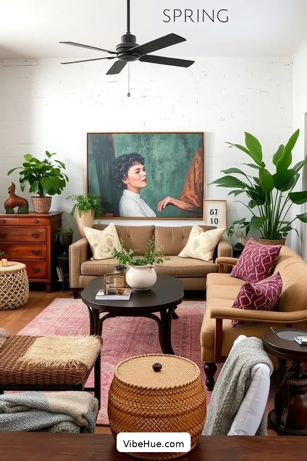 15 Ways to Style Your Spring Living Room With Industrial Style 16 Personalize With Unique Finds for 15 Ways to Style Your Spring Living Room With Industrial Style