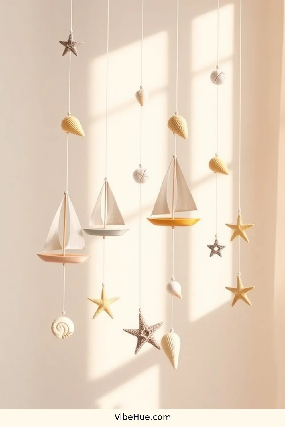 16 Coastal-Inspired Year-Round Nursery Ideas 9 Beachy Mobile Designs for 16 Coastal-Inspired Year-Round Nursery Ideas