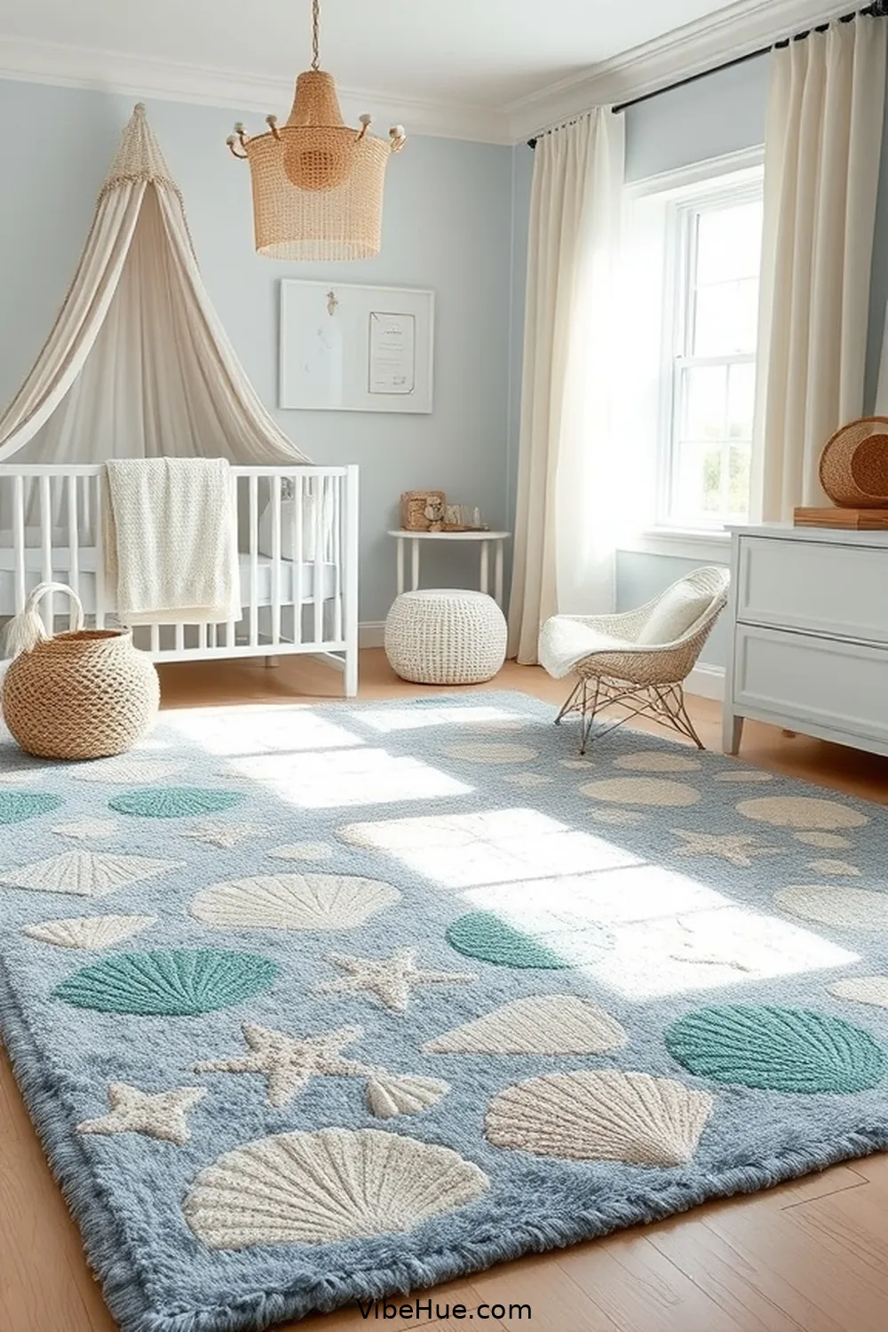 16 Coastal-Inspired Year-Round Nursery Ideas 10 Coastal-Themed Rugs for 16 Coastal-Inspired Year-Round Nursery Ideas