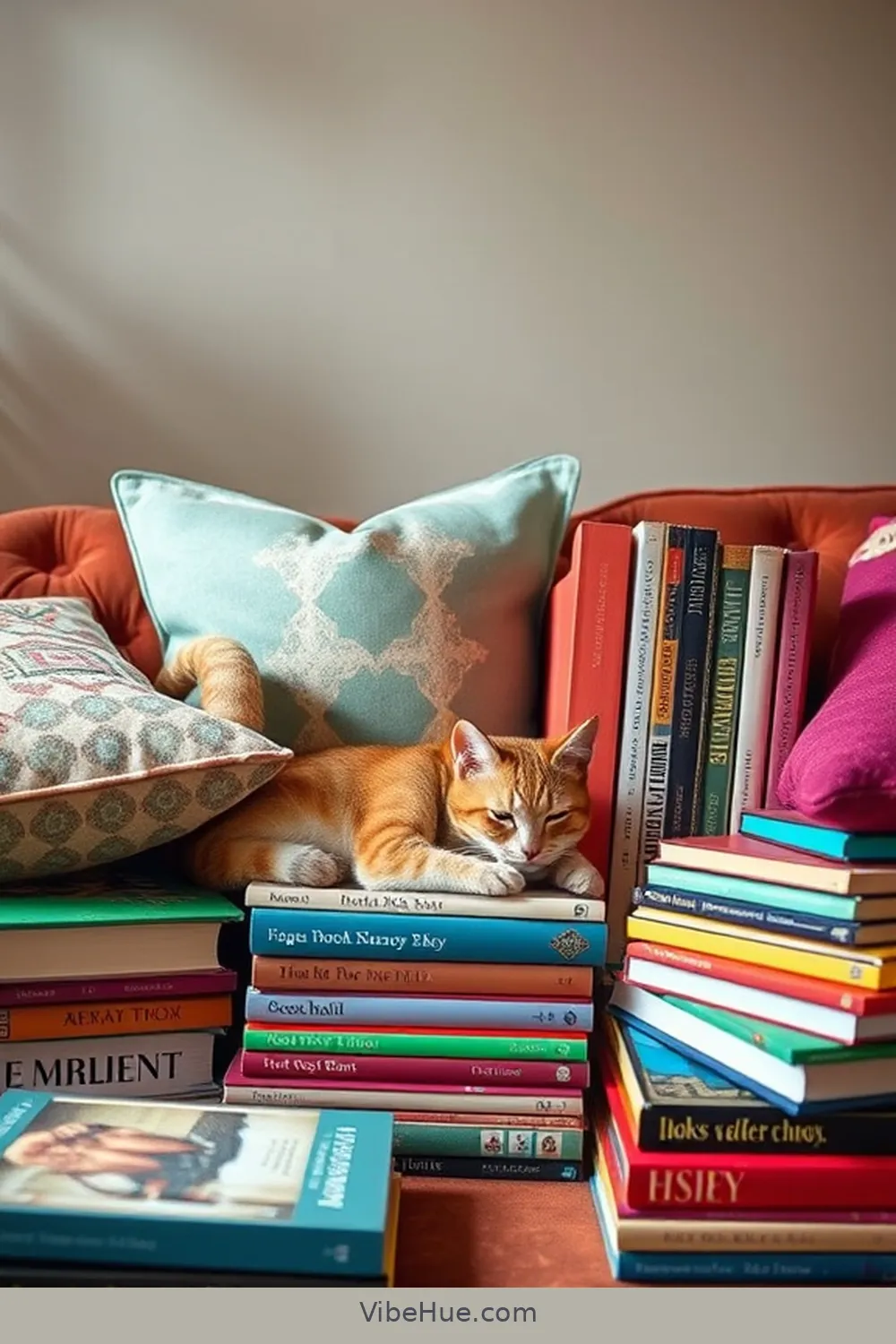 16 Cozy Bohemian Style Decor Ideas for Your Holiday Library 4 Eclectic Bookends for 16 Cozy Bohemian Style Decor Ideas for Your Holiday Library