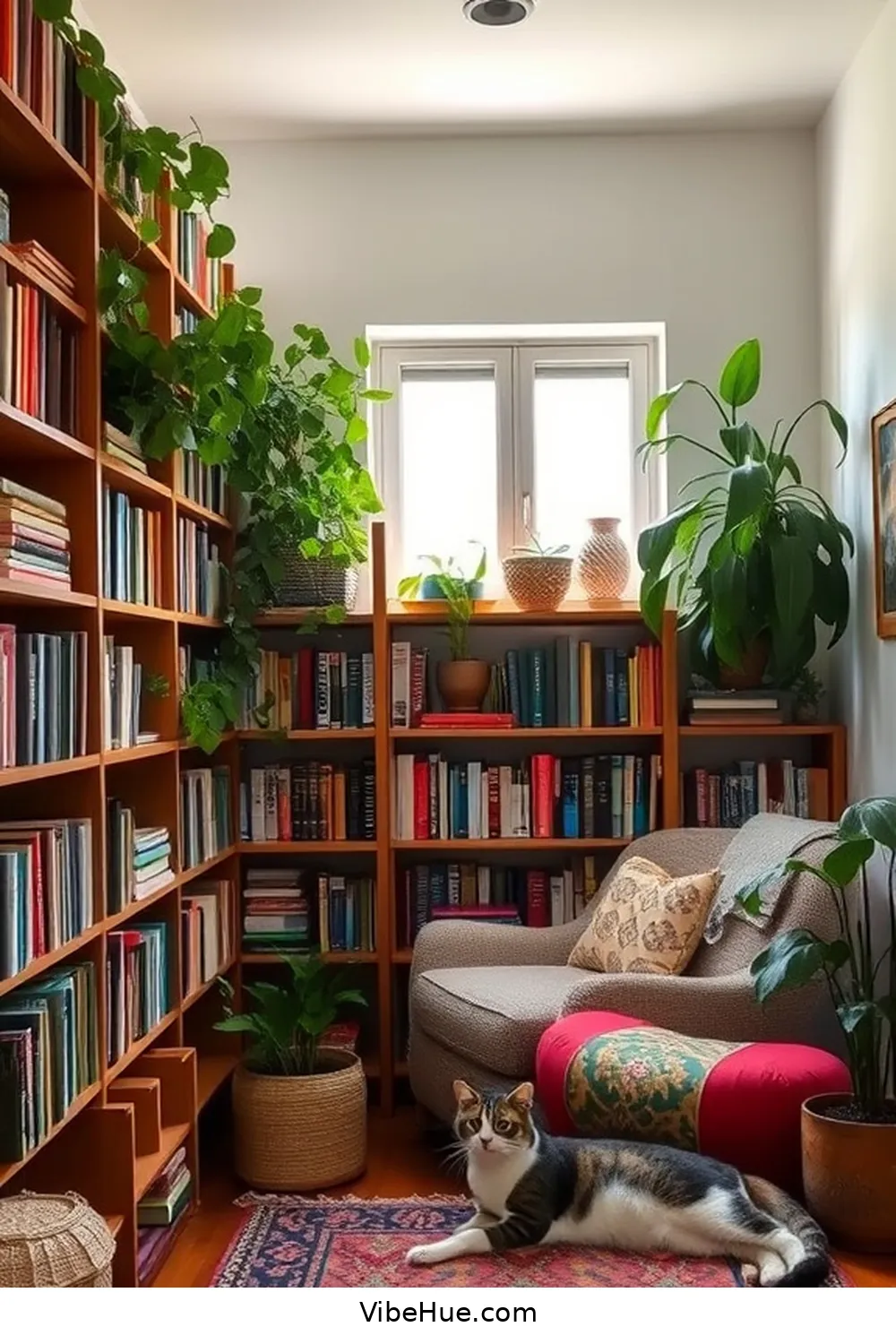 16 Cozy Bohemian Style Decor Ideas for Your Holiday Library 11 Unique Shelving Solutions for 16 Cozy Bohemian Style Decor Ideas for Your Holiday Library