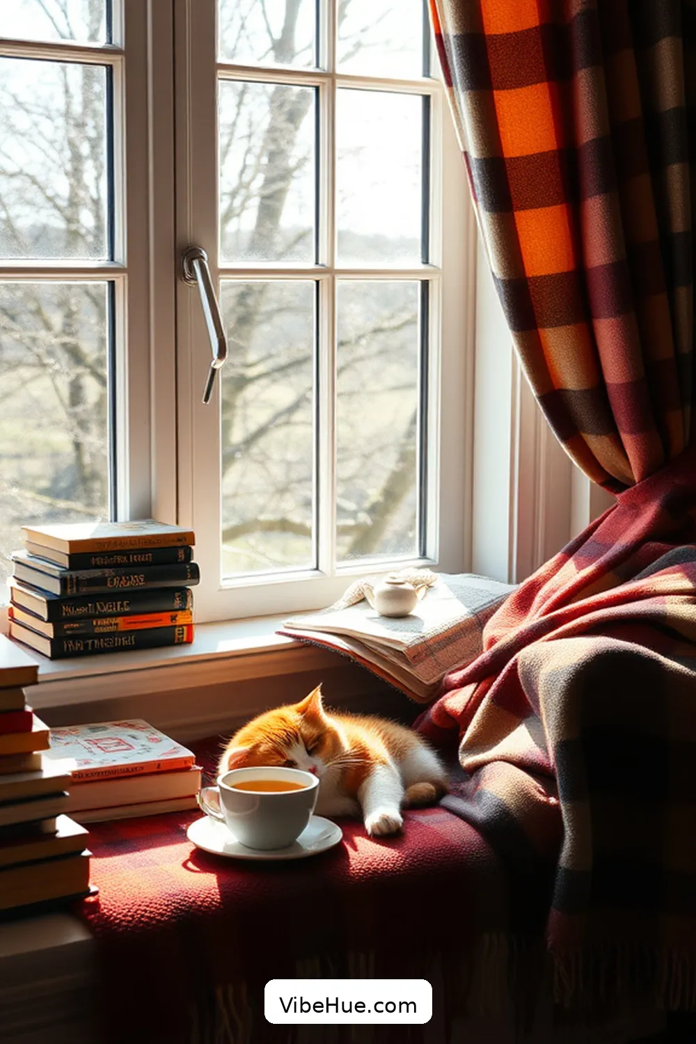 Create a Window Seat for 16 Cozy Ideas for a Rustic Winter Library Style