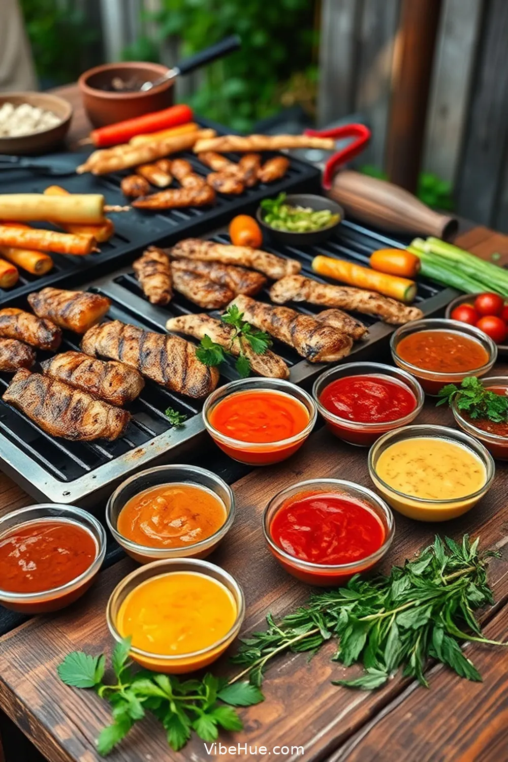 16 Cozy Outdoor Cooking Ideas for a Rustic Summer Kitchen 14 Host a Barbecue With Homemade Sauces and Marinades for 16 Cozy Outdoor Cooking Ideas for a Rustic Summer Kitchen