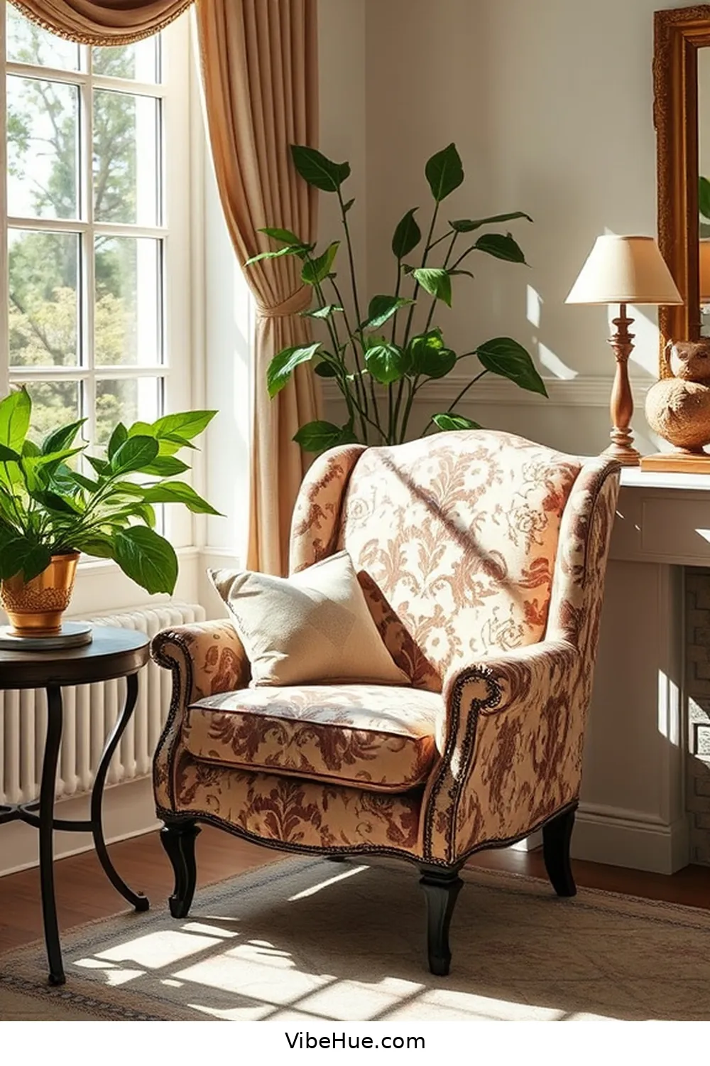 16 Essential Elements for a Summer Home Office in Traditional Style 5 Comfortable, Upholstered Chair for 16 Essential Elements for a Summer Home Office in Traditional Style