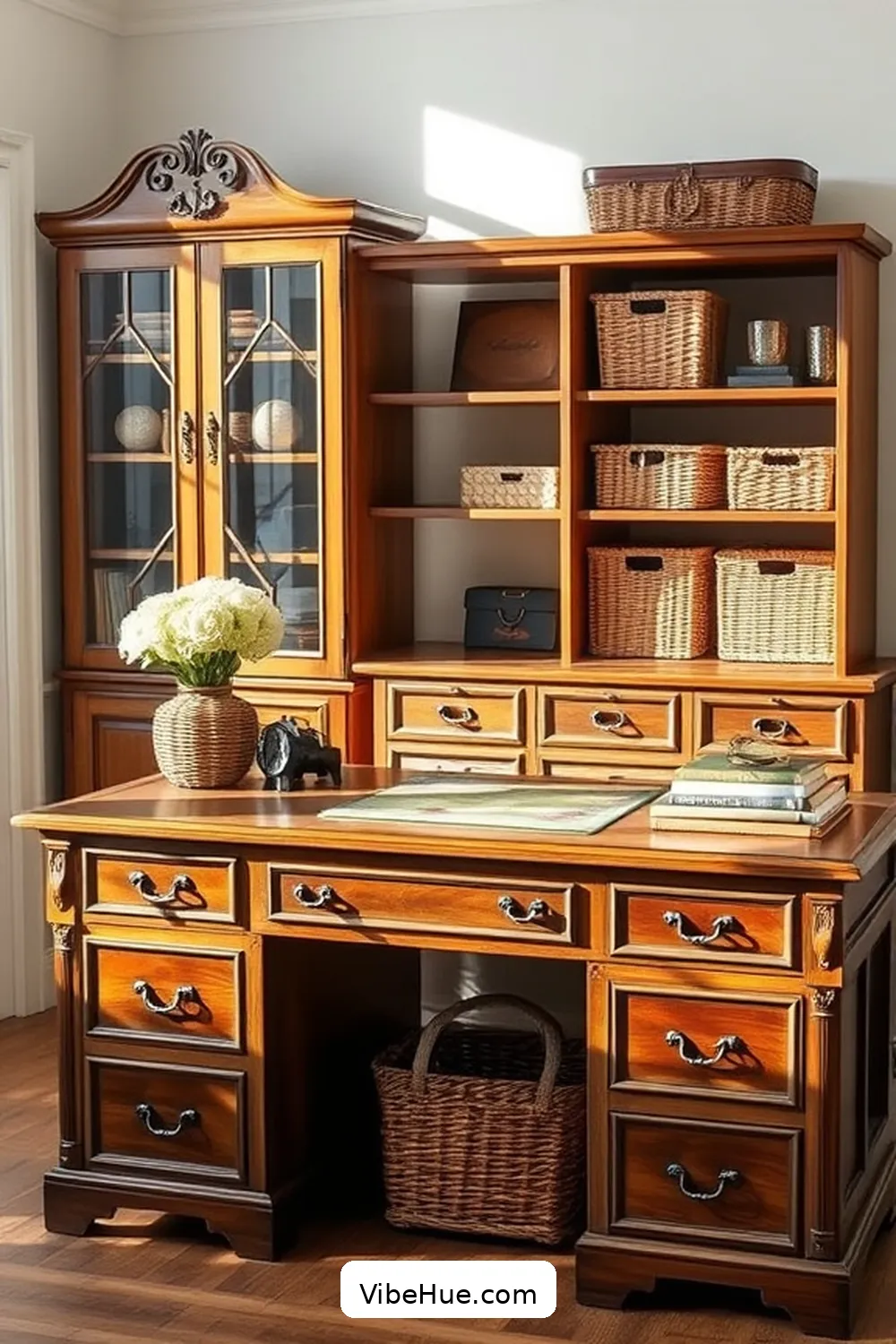 16 Essential Elements for a Summer Home Office in Traditional Style 12 Functional Storage Solutions for 16 Essential Elements for a Summer Home Office in Traditional Style