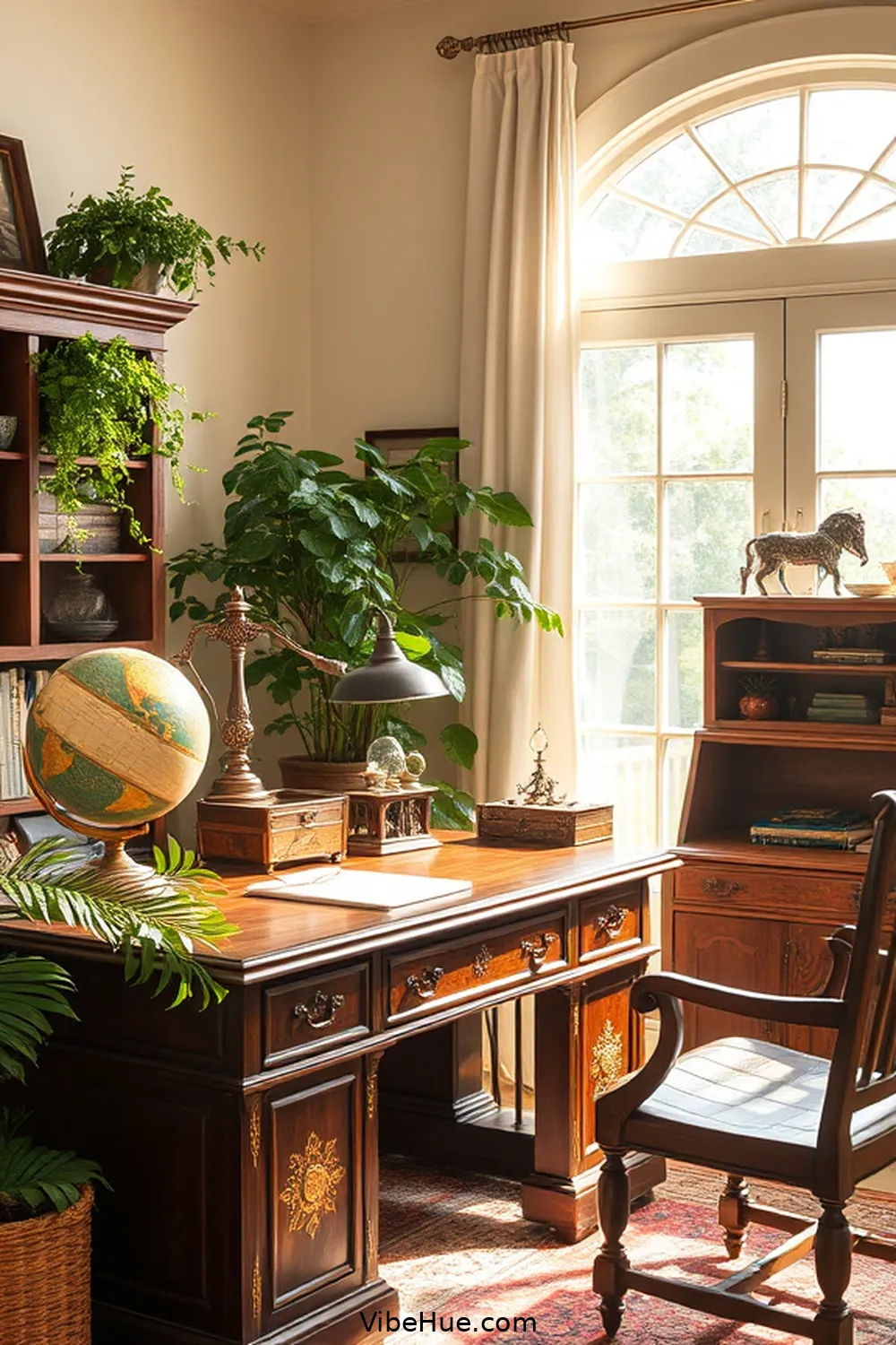 16 Essential Elements for a Summer Home Office in Traditional Style 15 Historical Touchstones for 16 Essential Elements for a Summer Home Office in Traditional Style