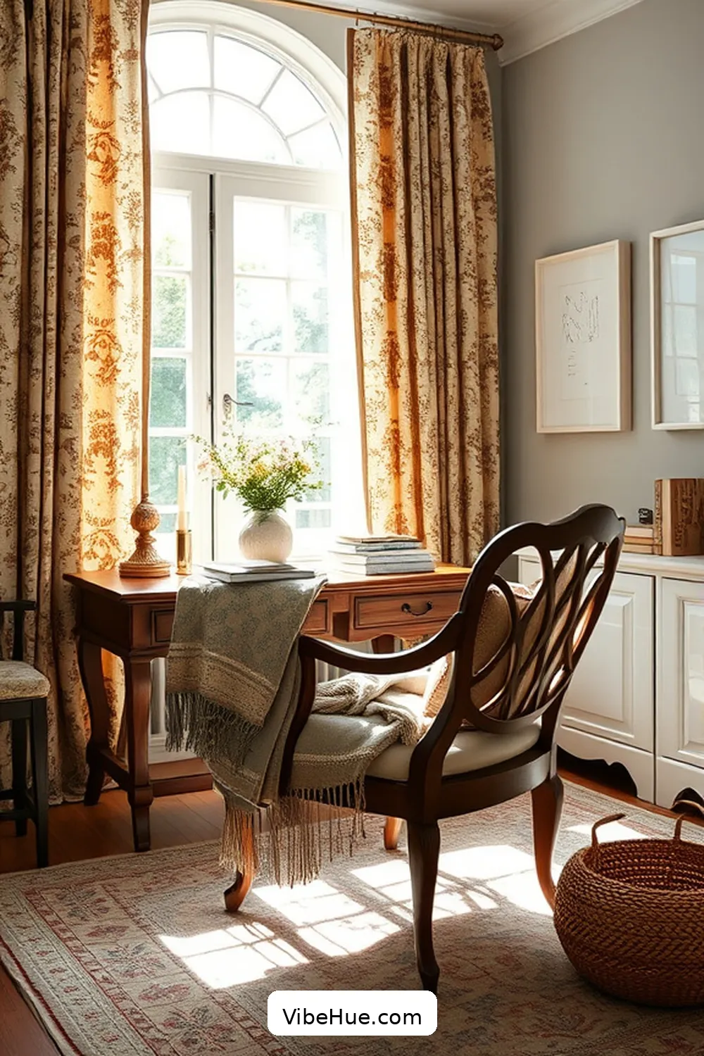 16 Essential Elements for a Summer Home Office in Traditional Style 10 Quality Textiles for 16 Essential Elements for a Summer Home Office in Traditional Style
