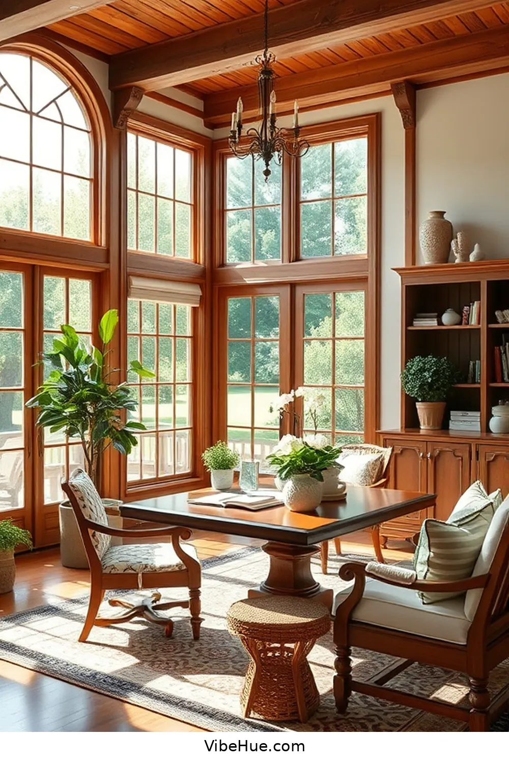 16 Essential Elements for a Summer Home Office in Traditional Style 17 Thoughtful Layout and Flow for 16 Essential Elements for a Summer Home Office in Traditional Style