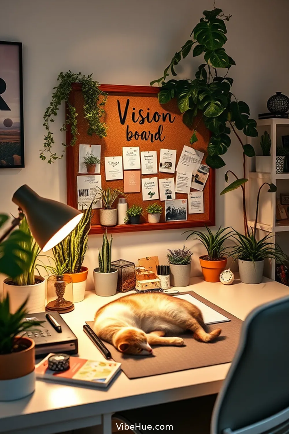 Inspiring Vision Boards for 16 Essential Elements for a Year-Round Traditional Home Office Style