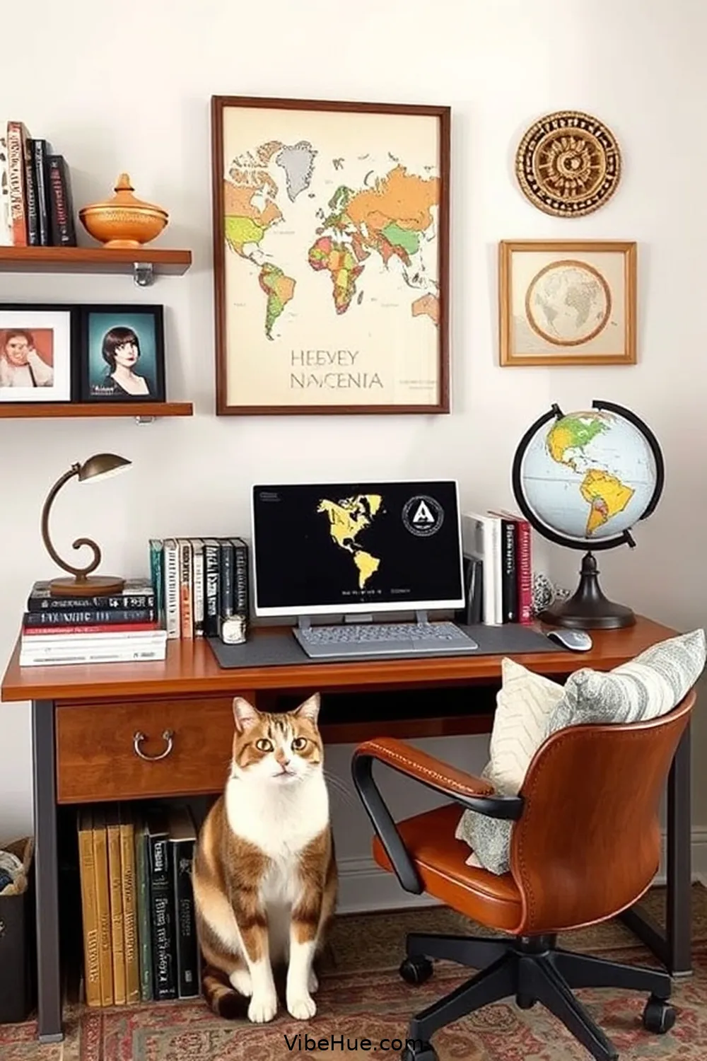 Personalized Decor Items for 16 Essential Elements for a Year-Round Traditional Home Office Style