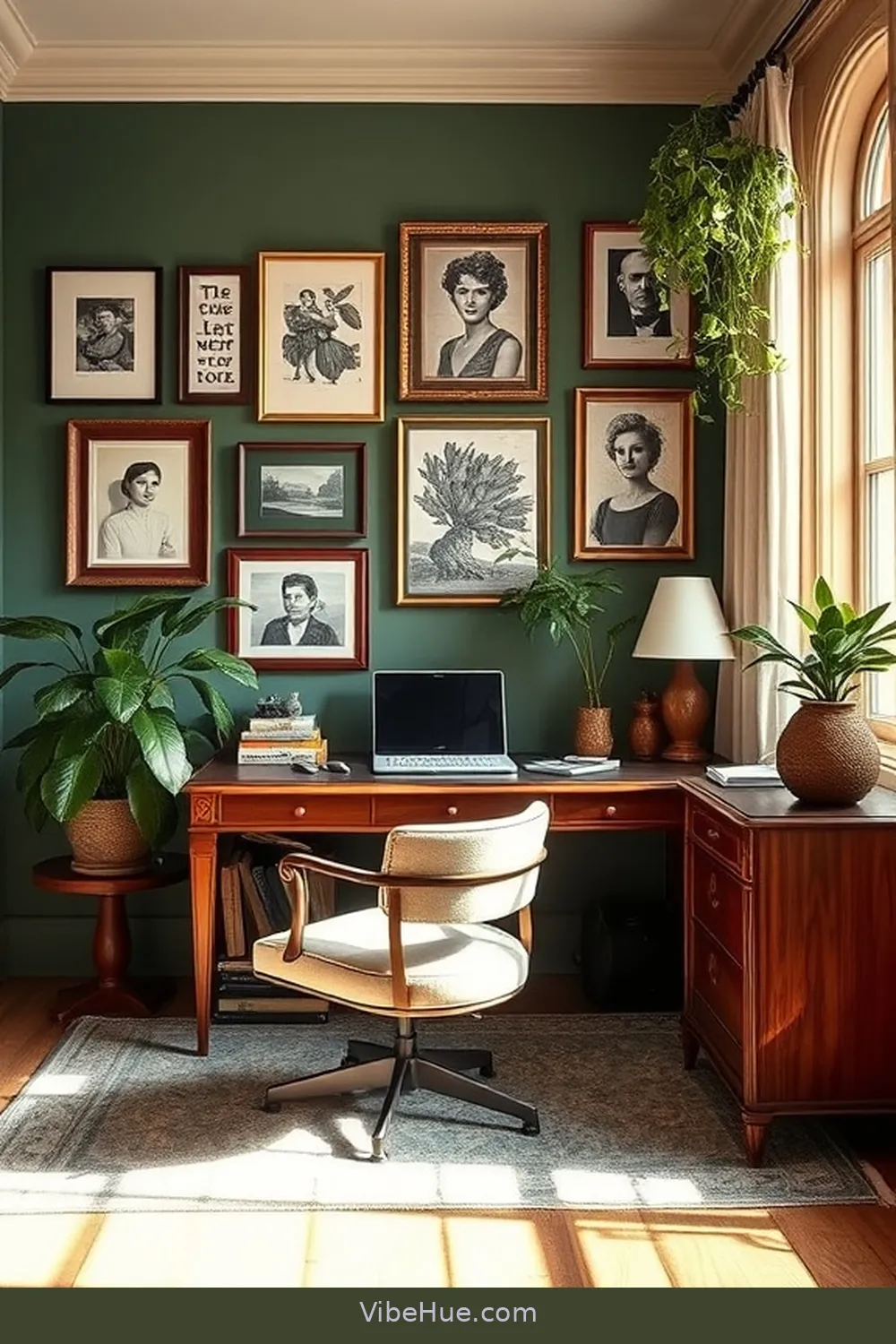 Timeless Wall Colors for 16 Essential Elements for a Year-Round Traditional Home Office Style