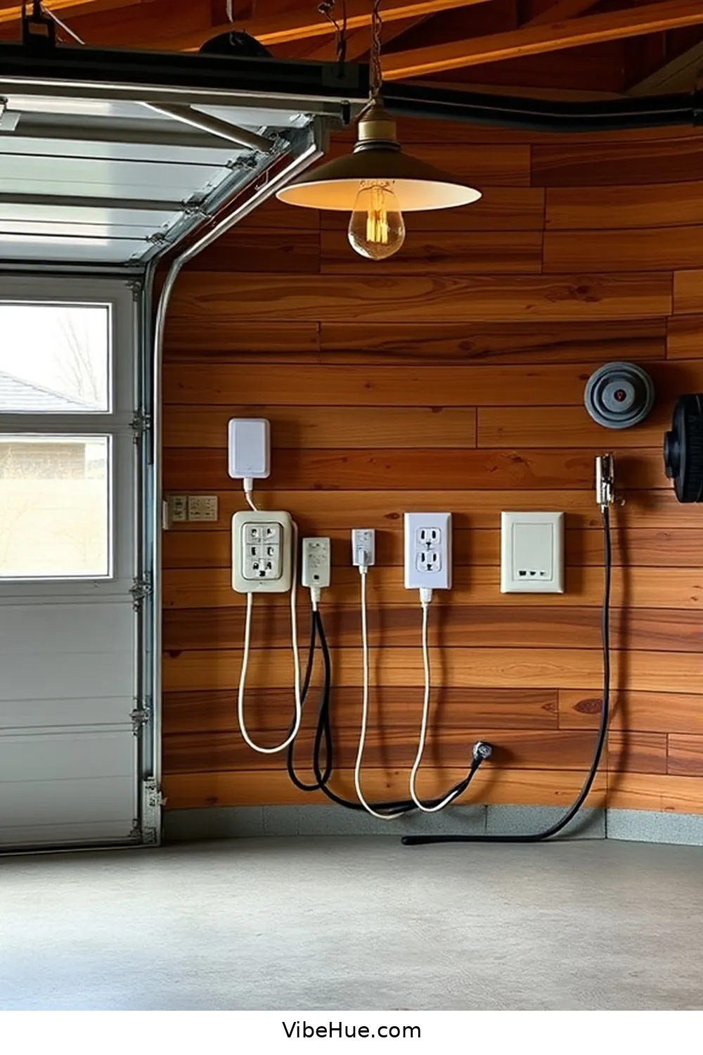 16 Essential Features for Year-Round Garage Traditional Style 14 Efficient Electrical Outlets for 16 Essential Features for Year-Round Garage Traditional Style