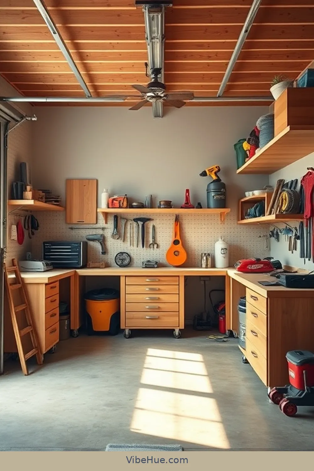 16 Essential Features for Year-Round Garage Traditional Style 9 Multi-Functional Workbench for 16 Essential Features for Year-Round Garage Traditional Style
