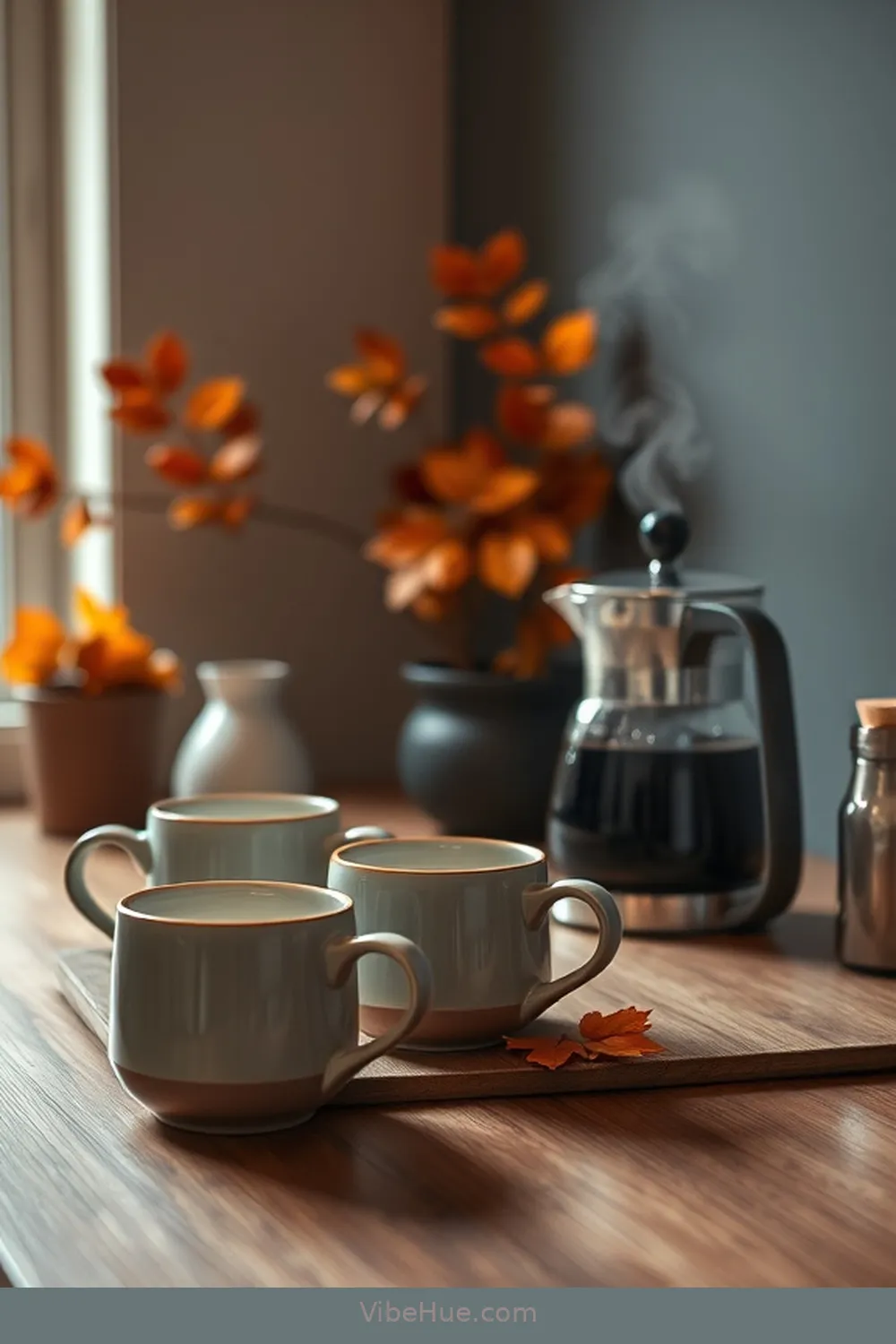 16 Minimalist Fall Kitchen Decor Ideas for Cozy Style 9 Create a Cozy Coffee Station for 16 Minimalist Fall Kitchen Decor Ideas for Cozy Style