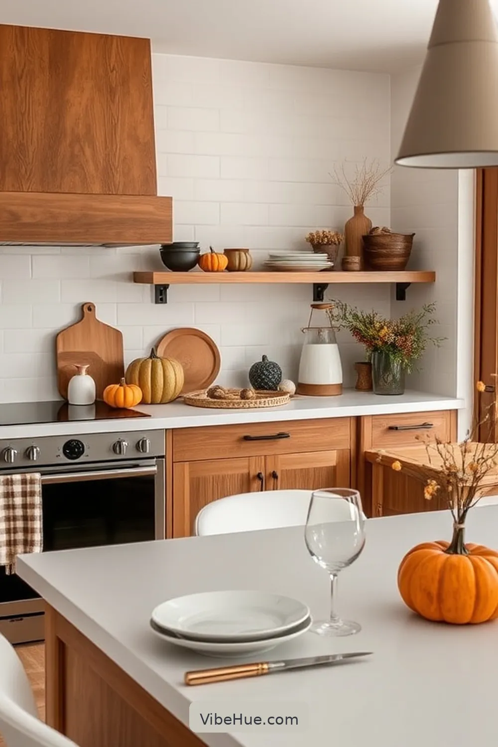 16 Minimalist Fall Kitchen Decor Ideas for Cozy Style 13 Keep Countertops Clutter-Free for 16 Minimalist Fall Kitchen Decor Ideas for Cozy Style