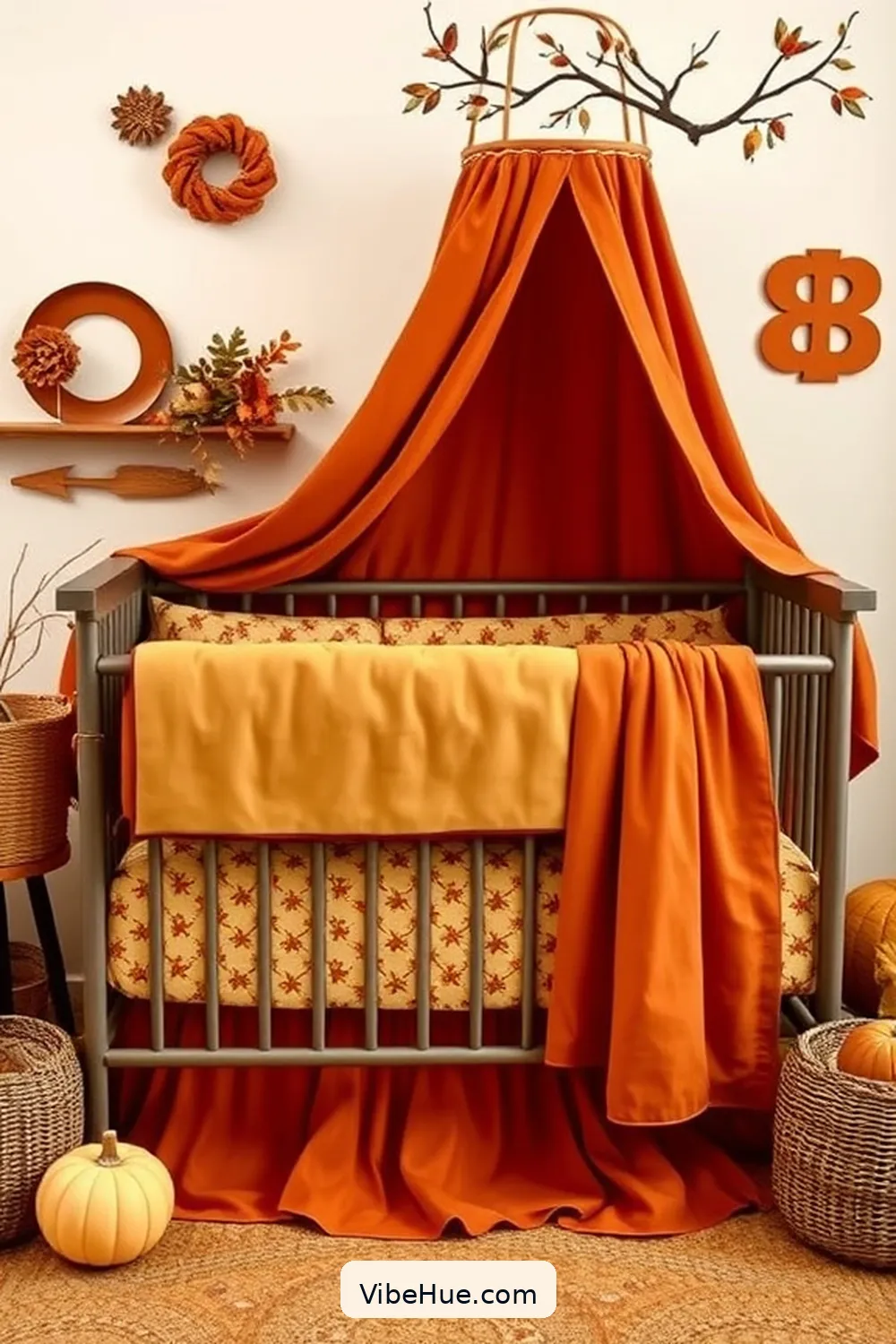 16 Must-Have Items for a Fall Nursery in Contemporary Style 2 Warm-Hued Crib Bedding for 16 Must-Have Items for a Fall Nursery in Contemporary Style