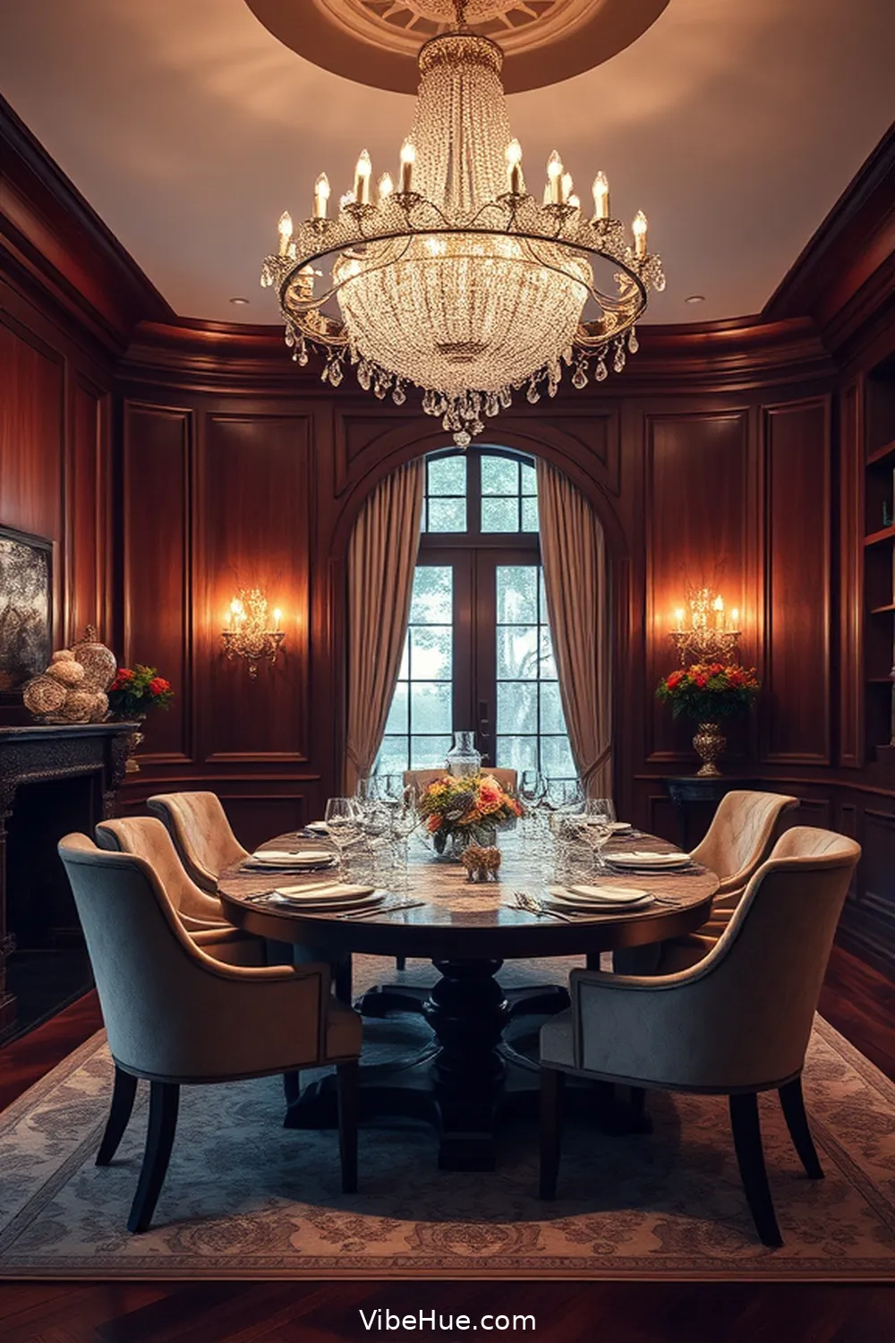 16 Timeless Elements for Year-Round Traditional Dining Room Style 7 Chandelier Lighting for 16 Timeless Elements for Year-Round Traditional Dining Room Style