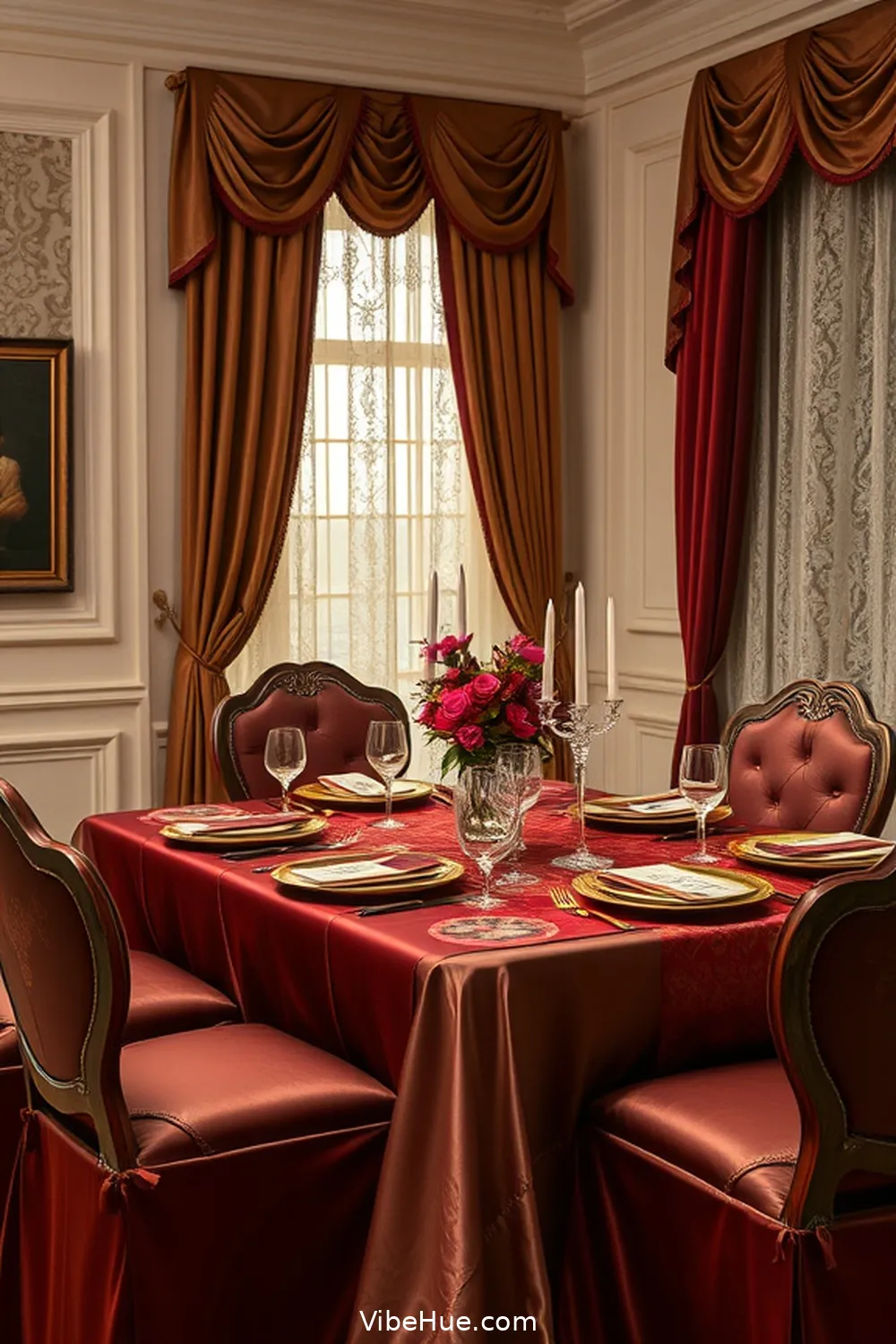 16 Timeless Elements for Year-Round Traditional Dining Room Style 9 Rich Fabrics and Textures for 16 Timeless Elements for Year-Round Traditional Dining Room Style