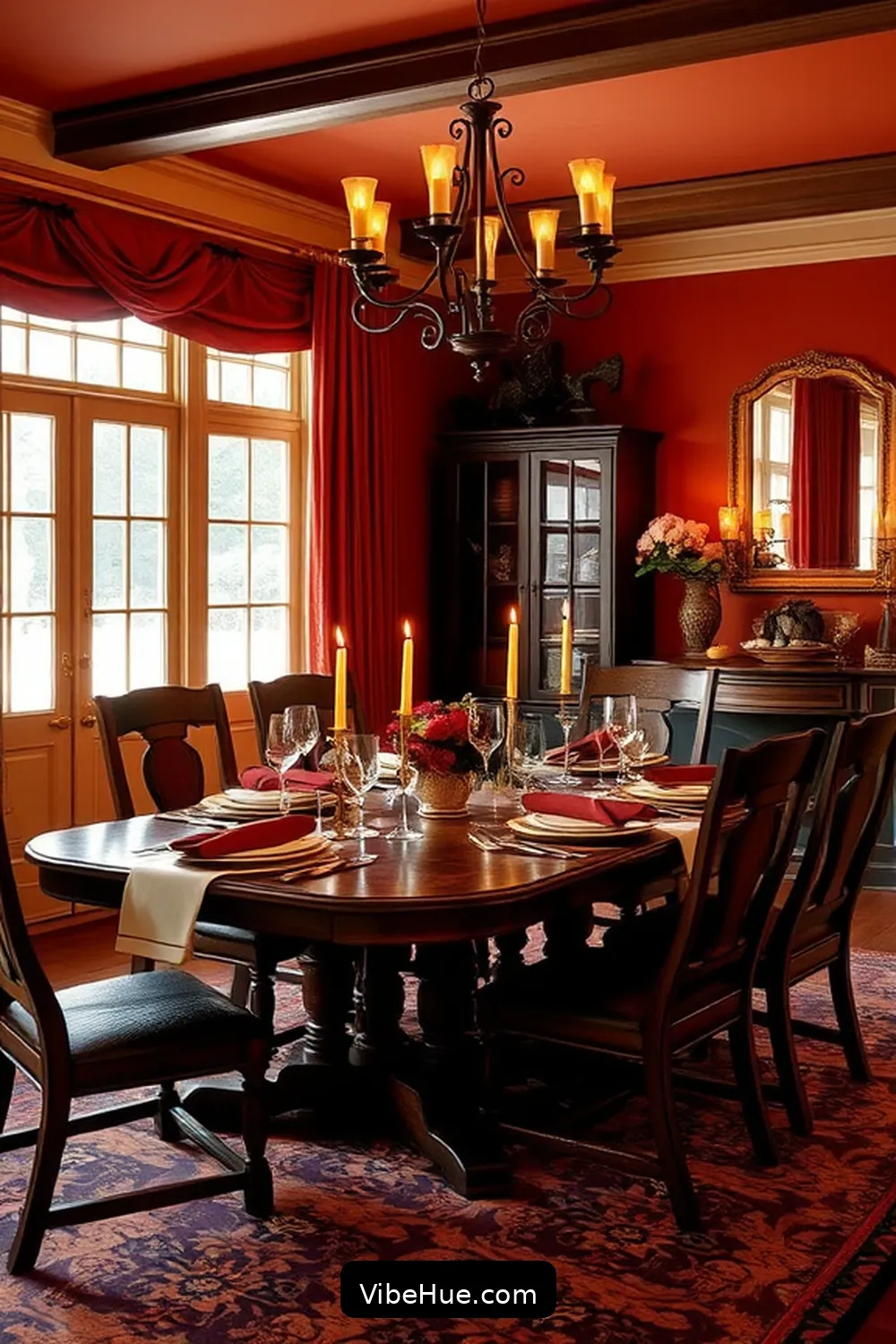 16 Timeless Elements for Year-Round Traditional Dining Room Style 12 Warm Color Palettes for 16 Timeless Elements for Year-Round Traditional Dining Room Style