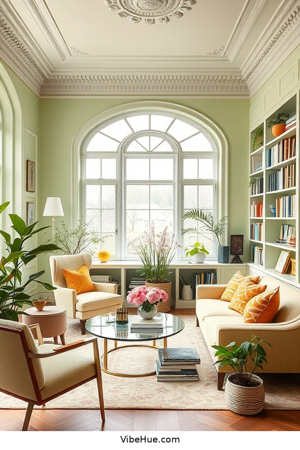 16 Ways to Create a Contemporary Spring Library Style 2 Choose a Fresh Color Palette for 16 Ways to Create a Contemporary Spring Library Style