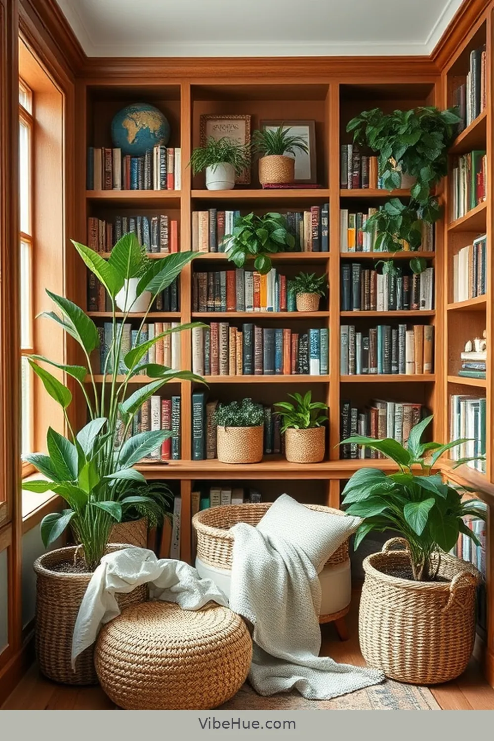 16 Ways to Create a Contemporary Spring Library Style 3 Incorporate Organic Textures for 16 Ways to Create a Contemporary Spring Library Style
